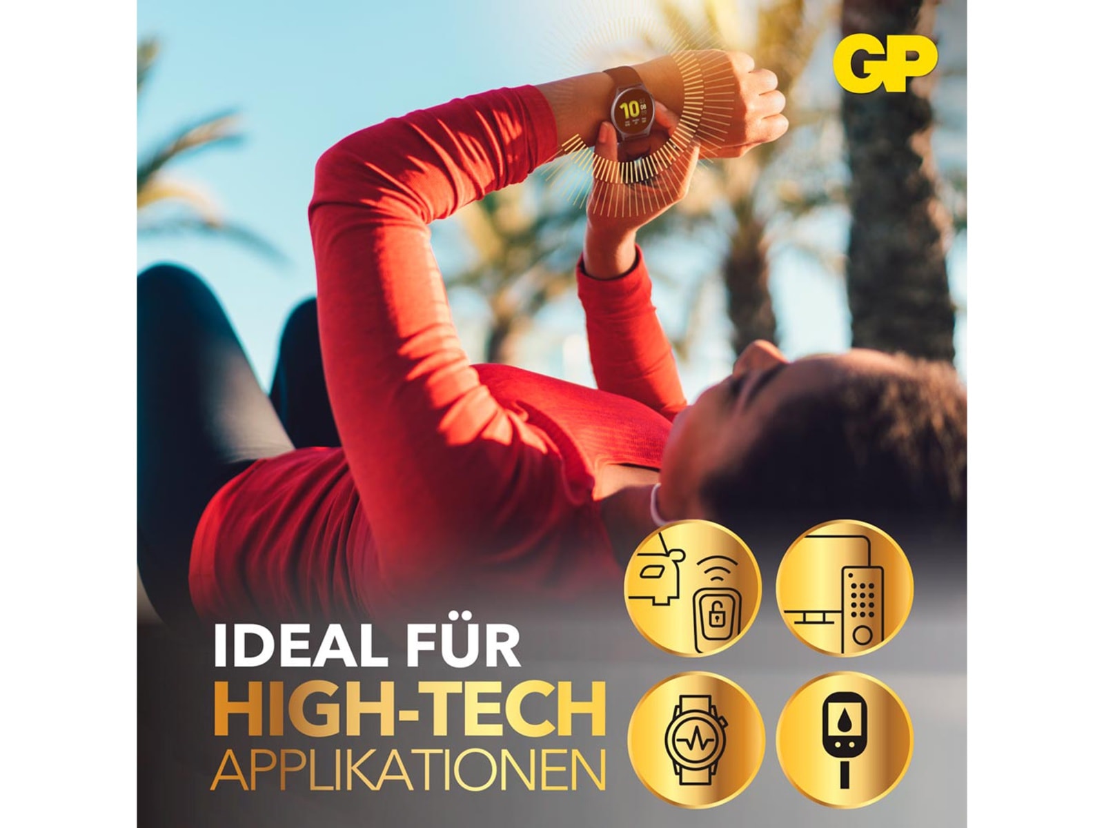 GP Knopfzelle, CR2016, Lithium, 3 V, 2 St. GP Knopfzelle, CR2016, Lithium, 3 V, 2 St.