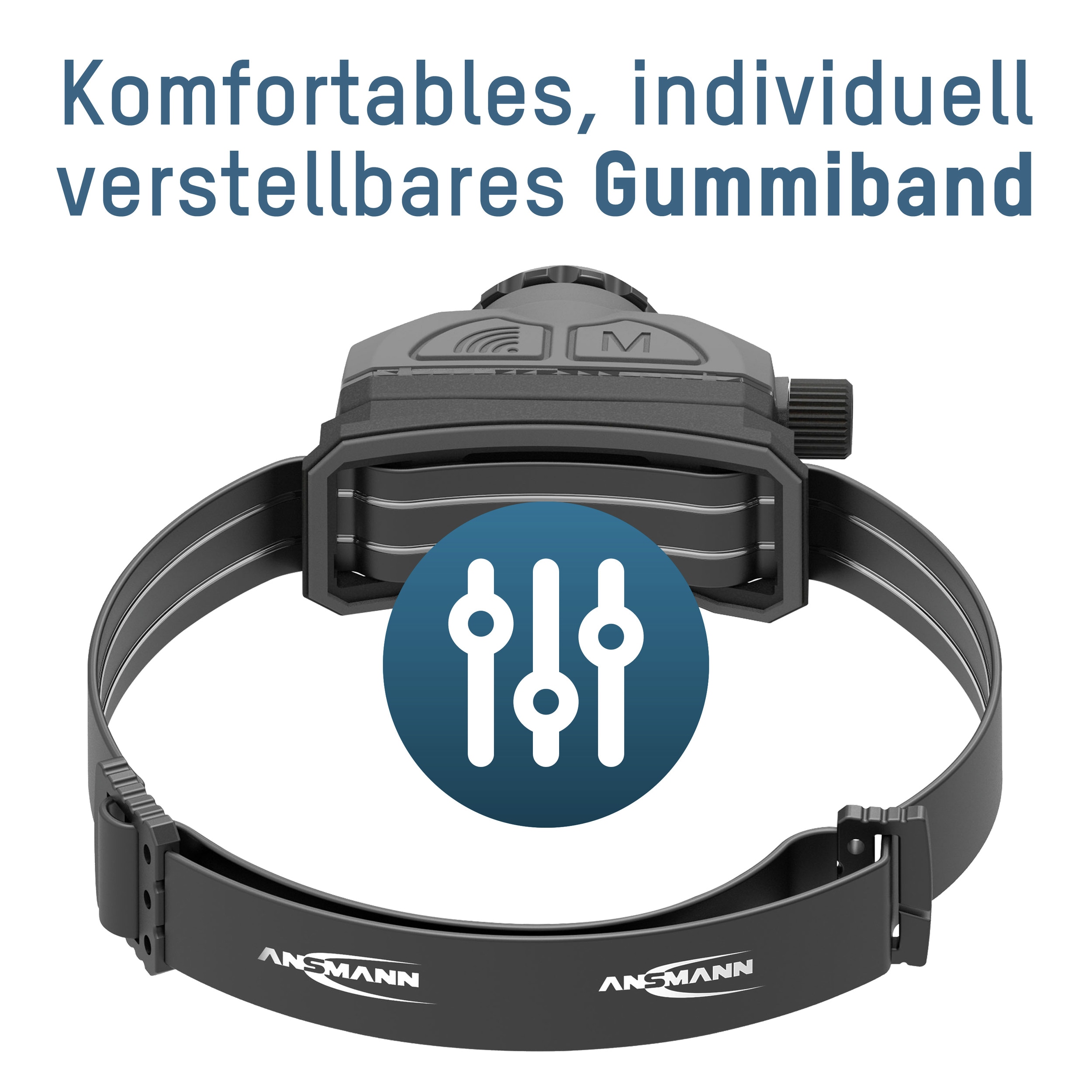 ANSMANN LED-Stirnlampe HD450FRS 450 lm, Akkubetrieb ANSMANN LED-Stirnlampe HD450FRS 450 lm, Akkubetrieb