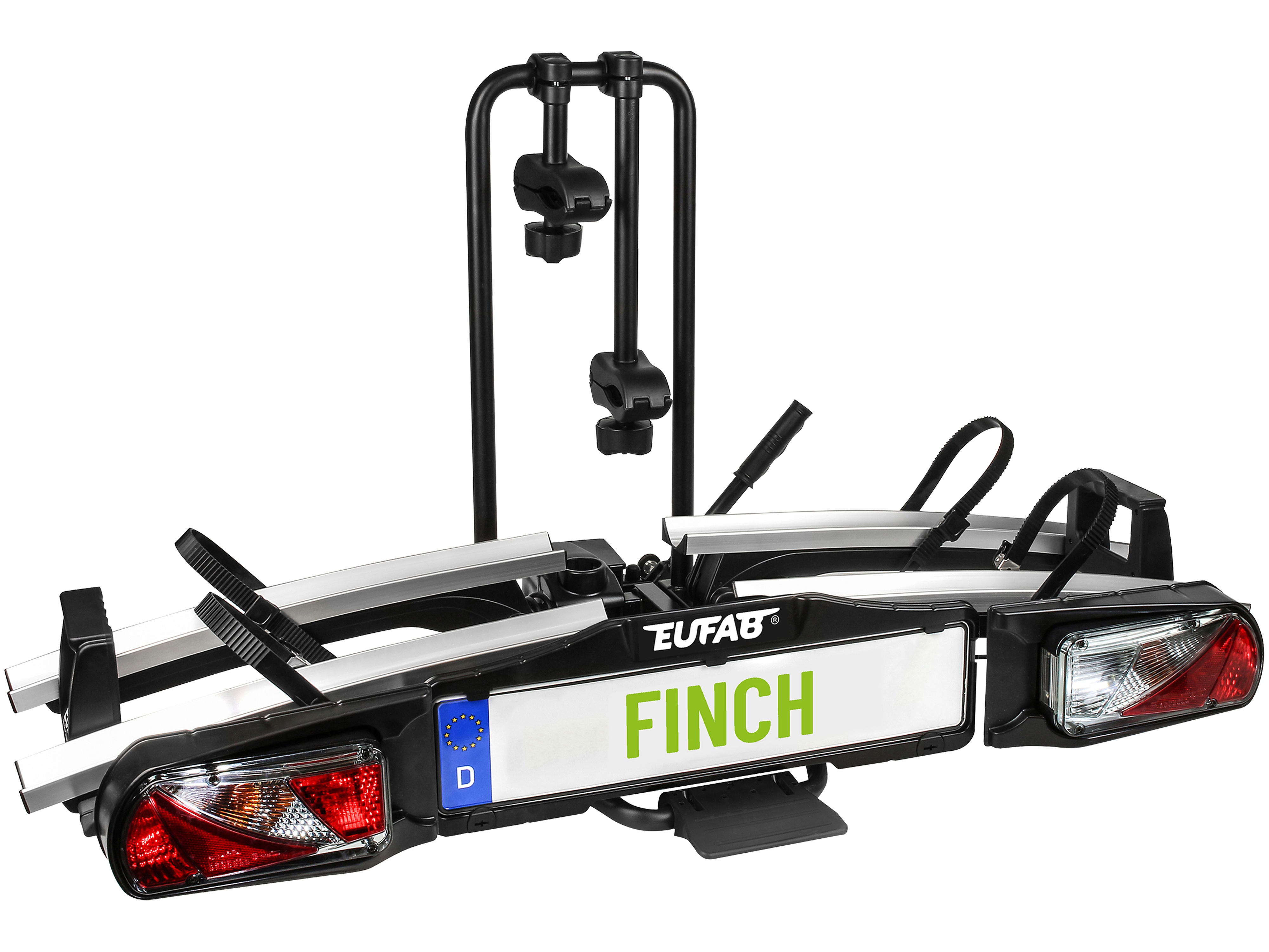 EUFAB Fahrradträger FINCH, 11584, für 2 Fahrräder EUFAB Fahrradträger FINCH, 11584, für 2 Fahrräder