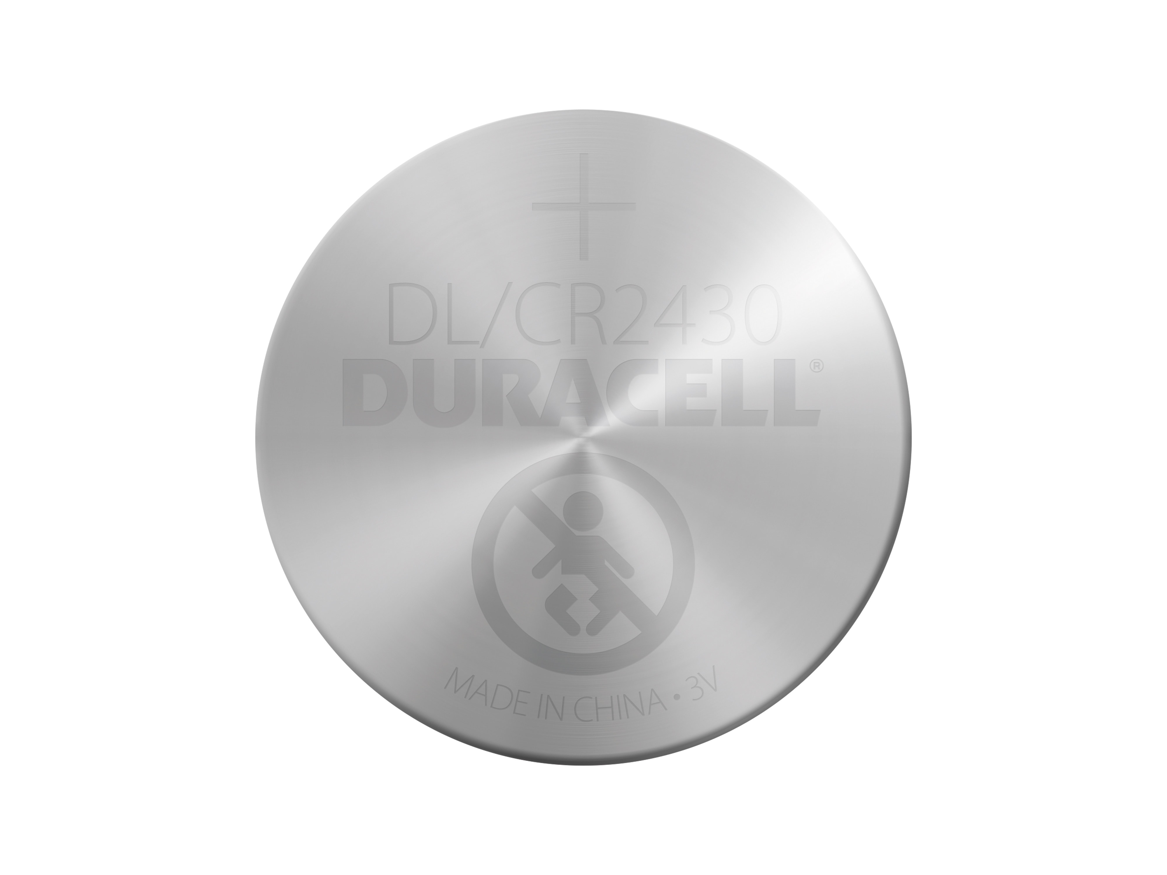 DURACELL Lithium-Knopfzelle, CR2430, 3V, Electronics, 2 Stück DURACELL Lithium-Knopfzelle, CR2430, 3V, Electronics, 2 Stück