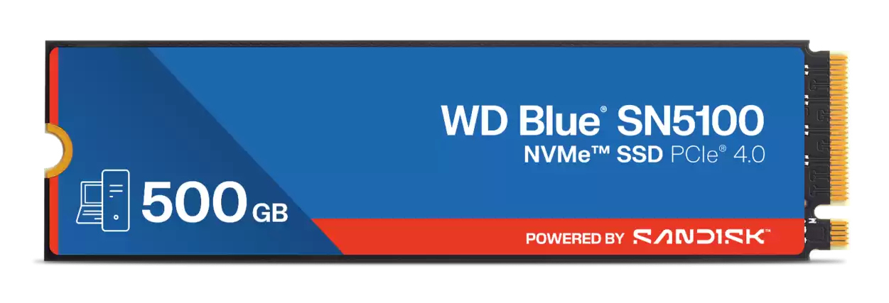 WESTERN DIGITAL M.2 SSD Blue SN5100 500GB WD M.2 SSD Blue SN5100 500GB