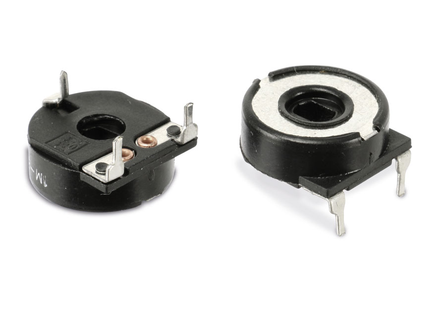 ISKRA Potentiometer PNZ18DZA, 1 MΩ, RM10, 10 Stück ISKRA Potentiometer PNZ18DZA, 1 MΩ, 10 Stück