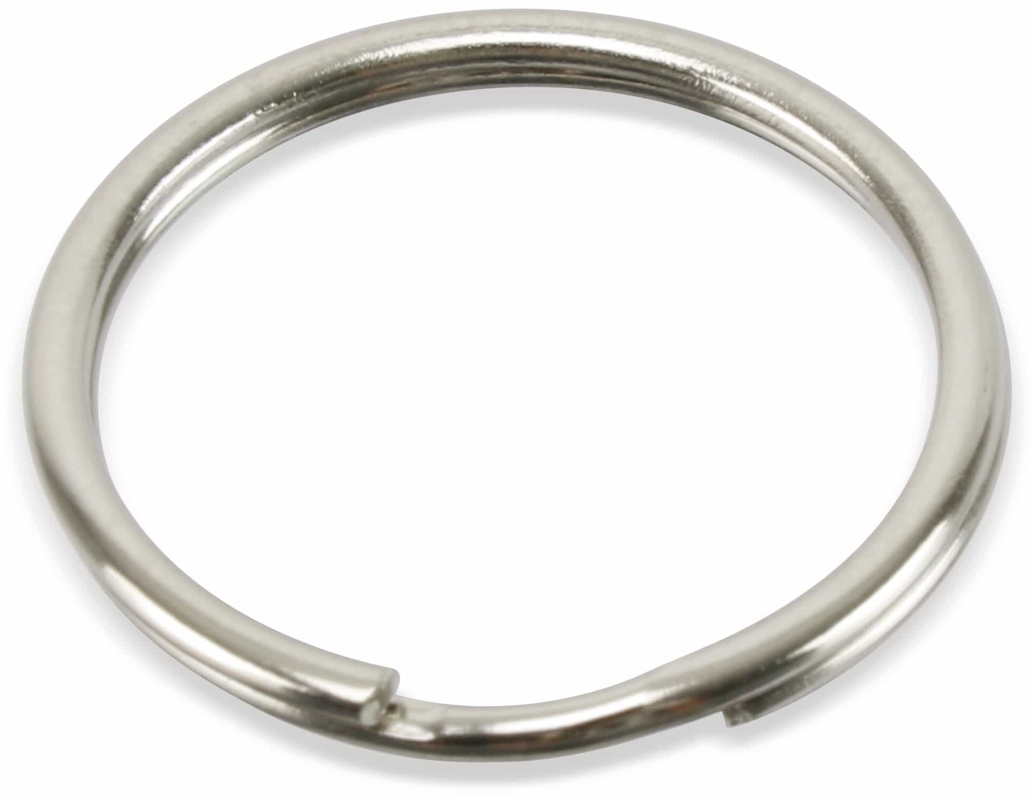 Schlüsselringe, 15 mm, 100 Stück Schlüsselringe, 15 mm, 100 Stück