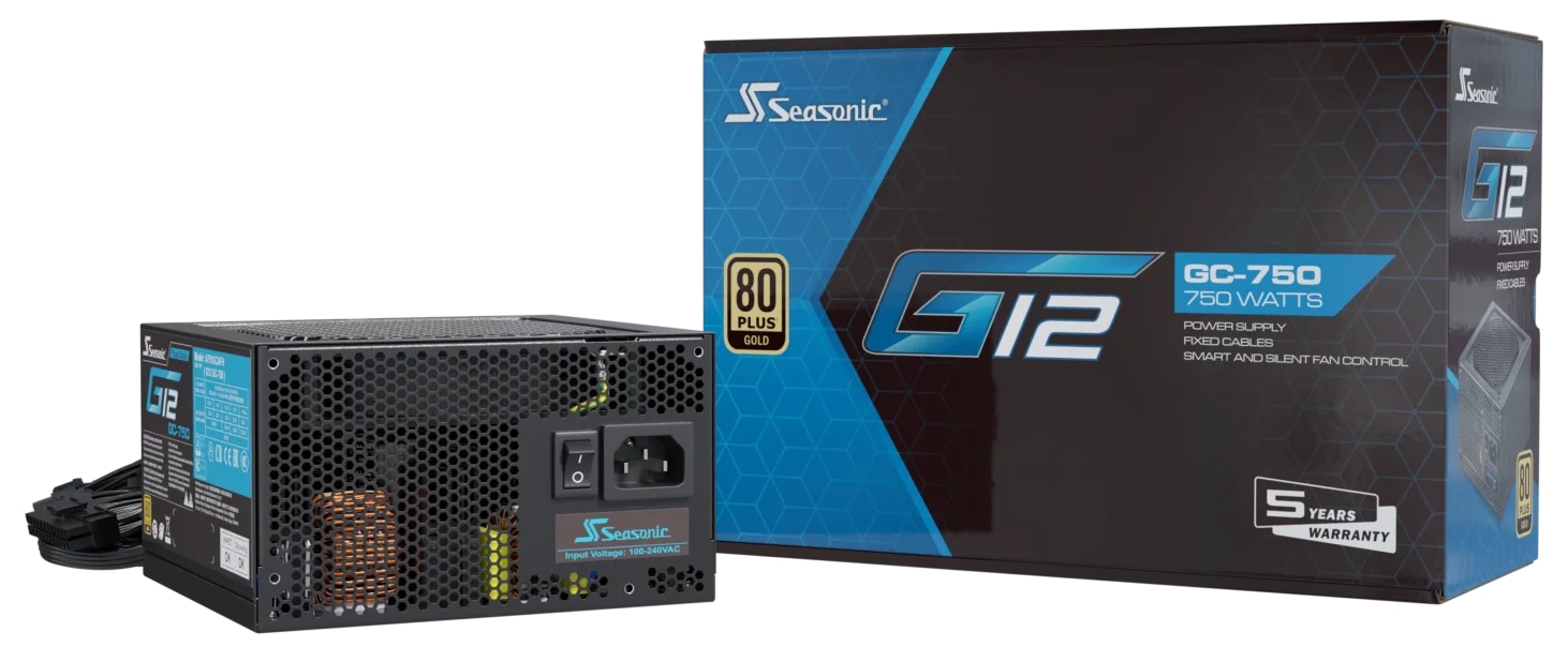 SEASONIC PC-Netzteil G12 GC-750 SEASONIC PC-Netzteil G12 GC-750