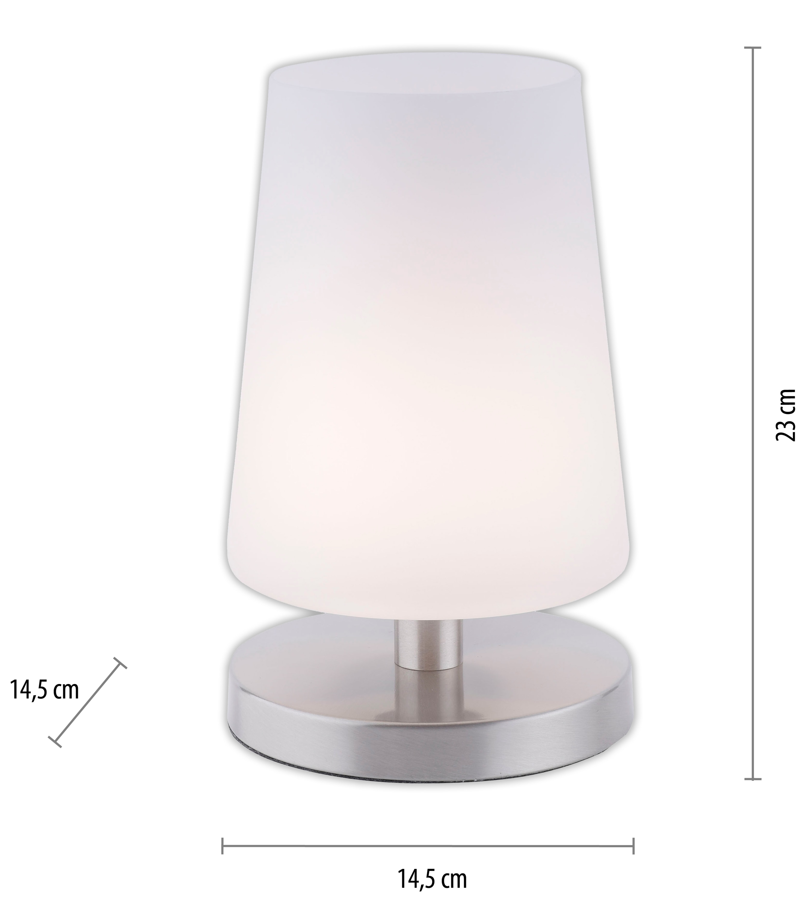 PAUL NEUHAUS LED-Tischleuchte 4146-55 stahl, G9, 3 W, 235 lm, 3000 K PAUL NEUHAUS LED-Tischleuchte 4146-55 stahl, G9, 3 W, 235 lm, 3000 K