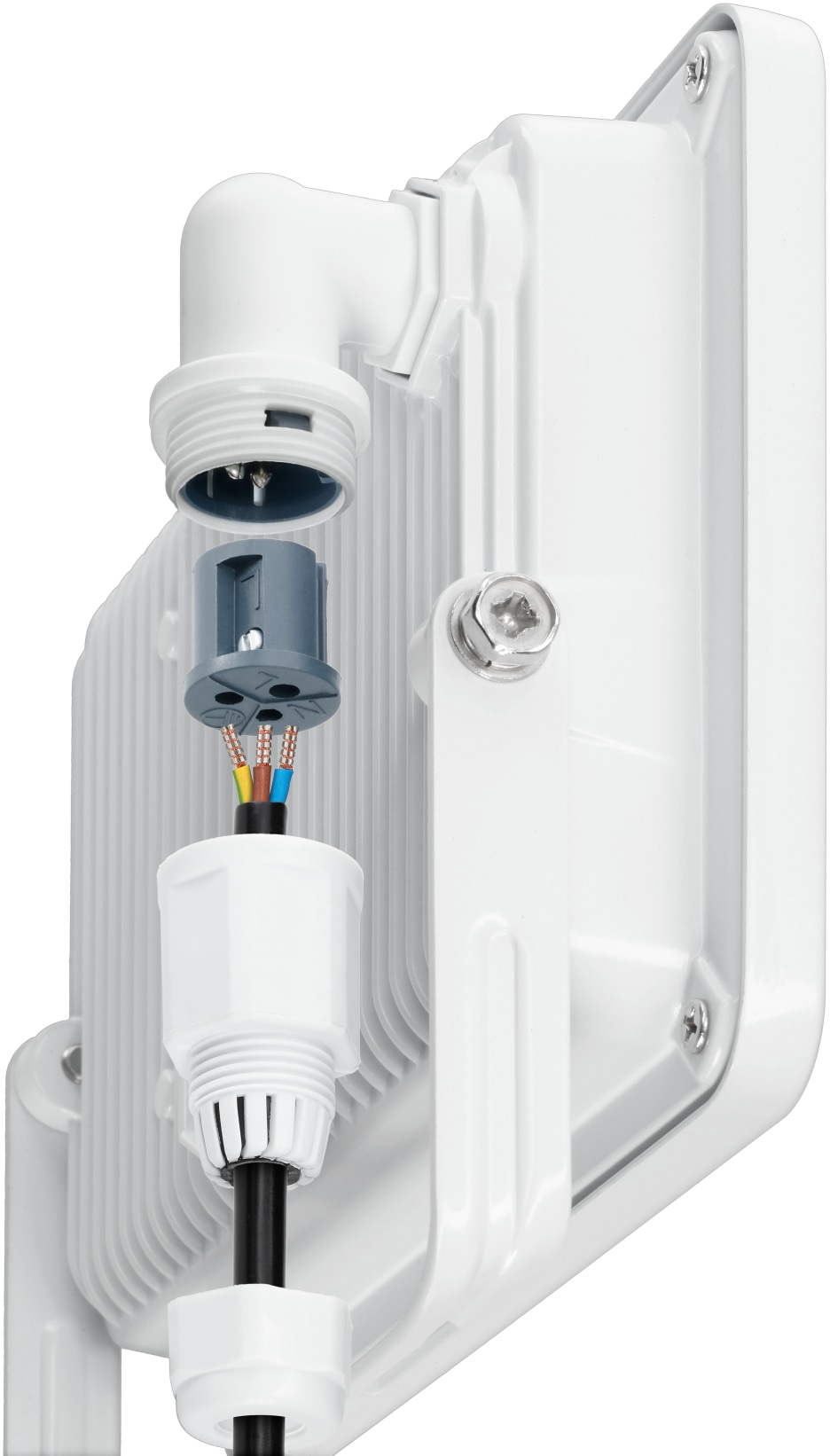 GOOBAY LED-Fluter mit Bewegungsmelder, 30W, 2550lm, 4000K, weiß