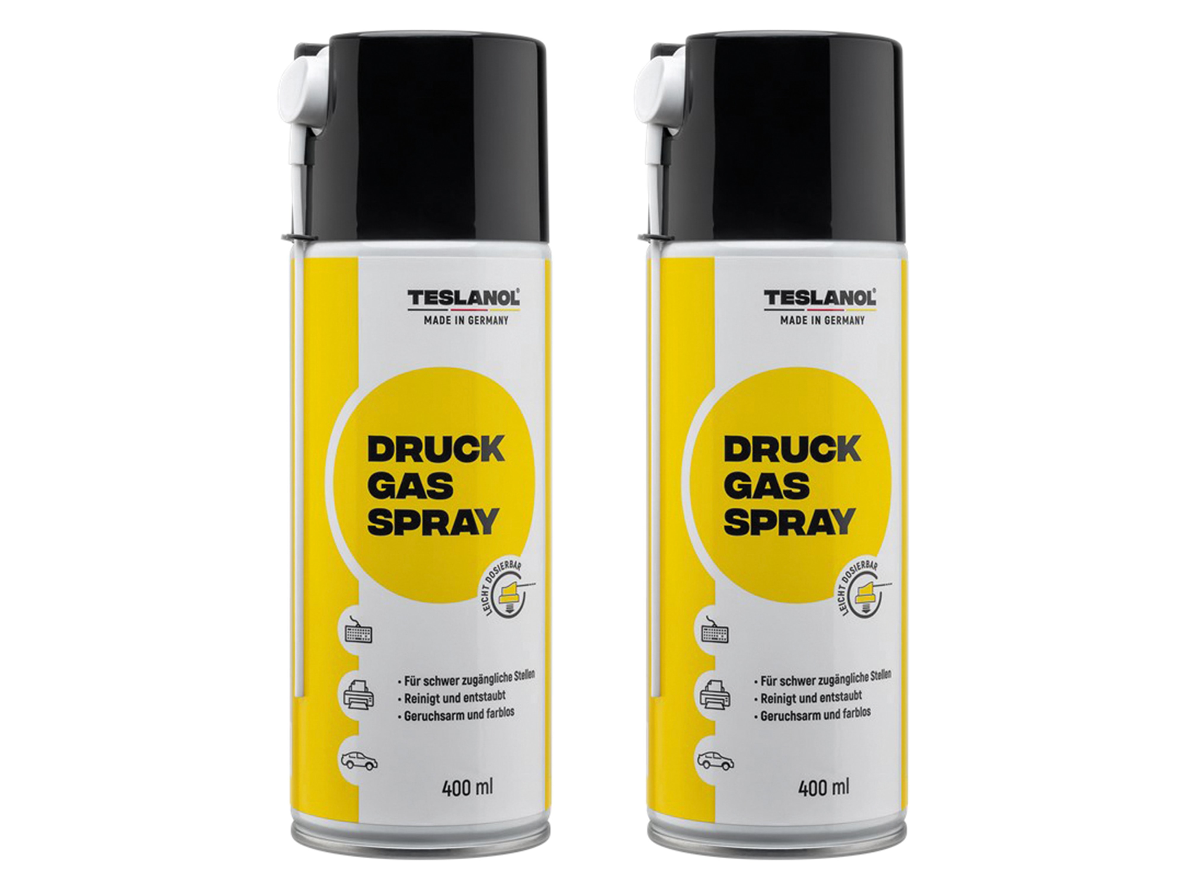 TESLANOL Druckluftspray 26003, 400 ml, 2 Stück TESLANOL Druckluftspray 26003, 400 ml, 2 Stück