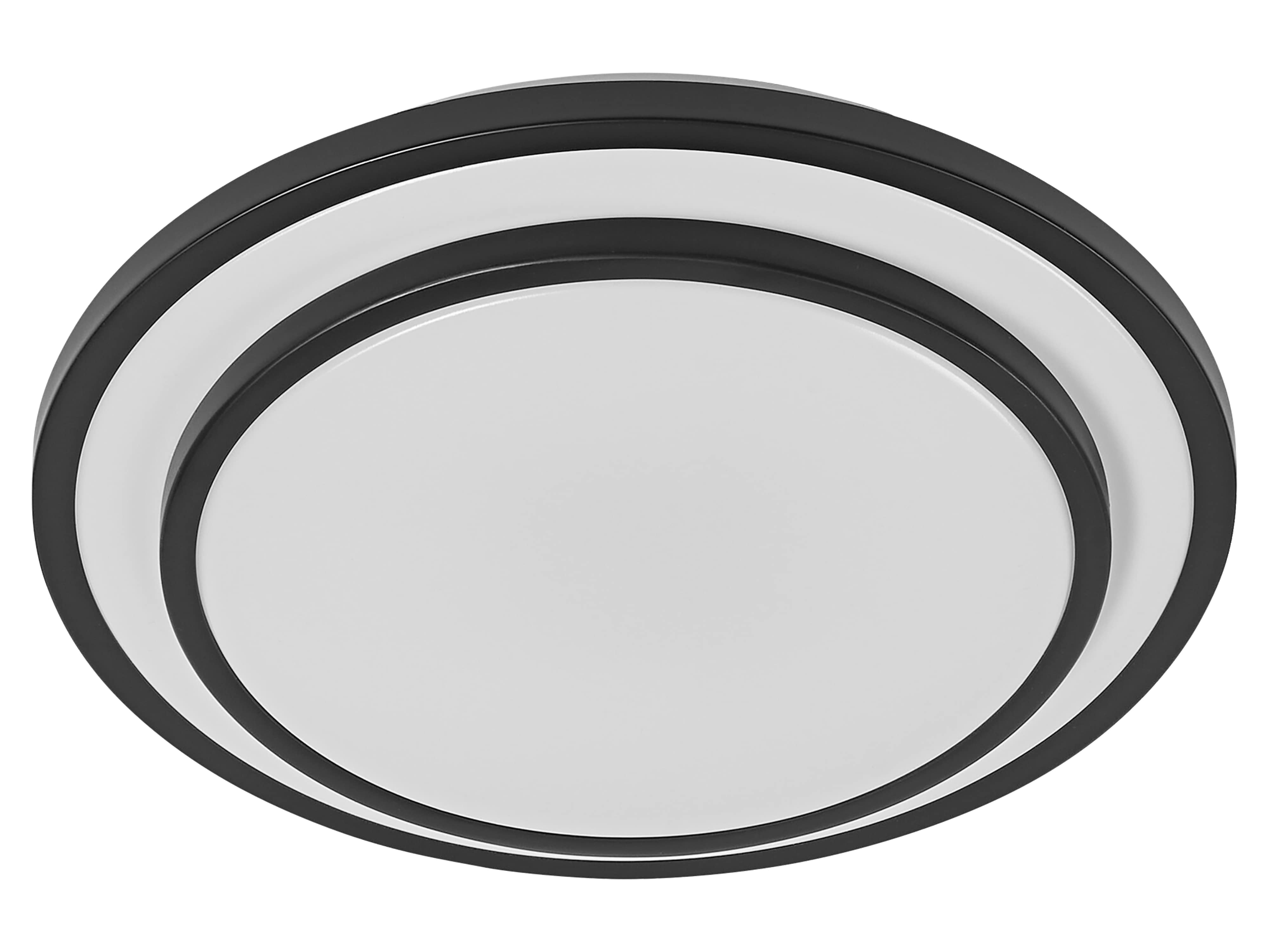 OSRAM LED-Deckenleuchte, 16W, 3000K, 1000lm, warmweiß, IP20, schwarz, Ø30cm OSRAM LED-Deckenleuchte, 16W, 3000K, 1000lm, warmweiß, IP20, schwarz, Ø30cm