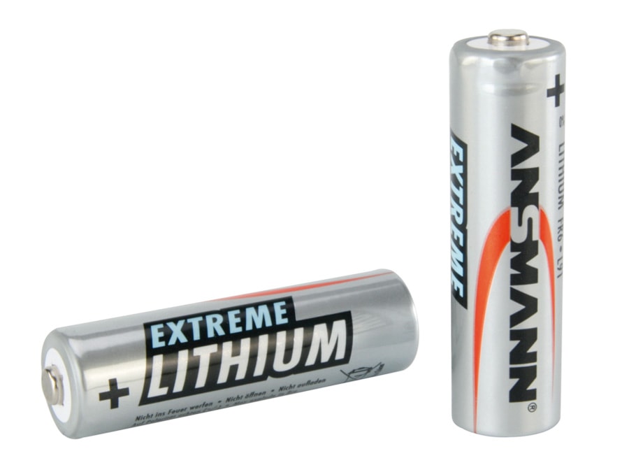 ANSMANN Micro-Batterie, Extreme Lithium, 2 Stück ANSMANN Micro-Batterie, Extreme Lithium, 2 Stück