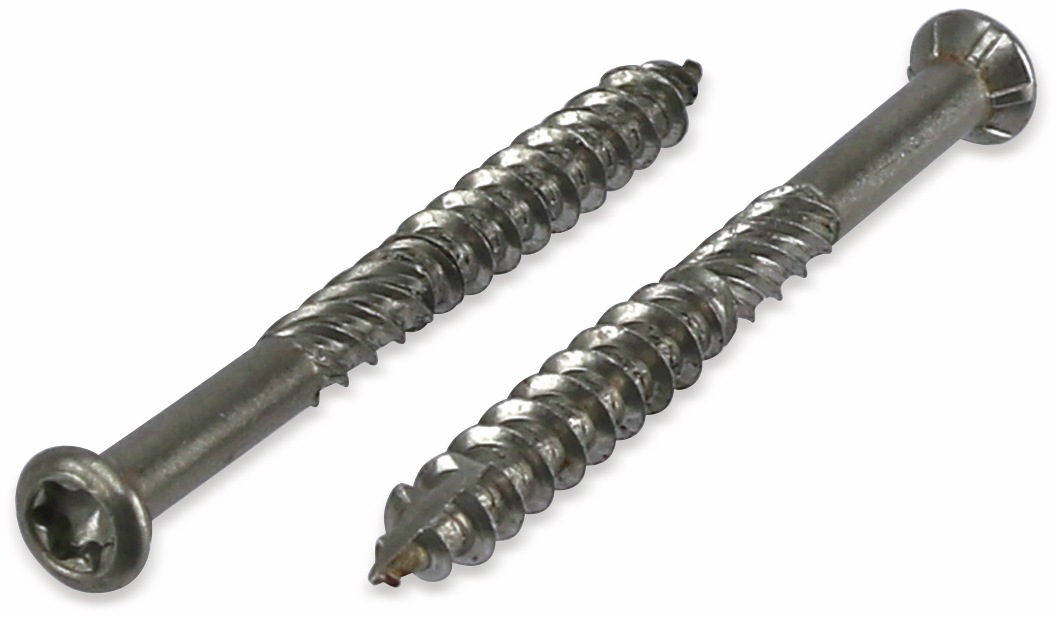 Terrassenbauschrauben, M5x60 mm, Inox, 100 Stück Terrassenbauschrauben, M5x60 mm, Inox, 100 Stück