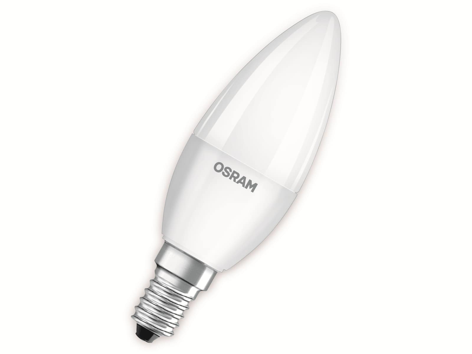 OSRAM LED-Lampe, CLB40, E14, EEK: F, 4,9W, 470lm, 2700K, 4 Stk OSRAM LED-Lampe, CLB40, E14, EEK: F, 4,9W, 470lm, 2700K, 4 Stk