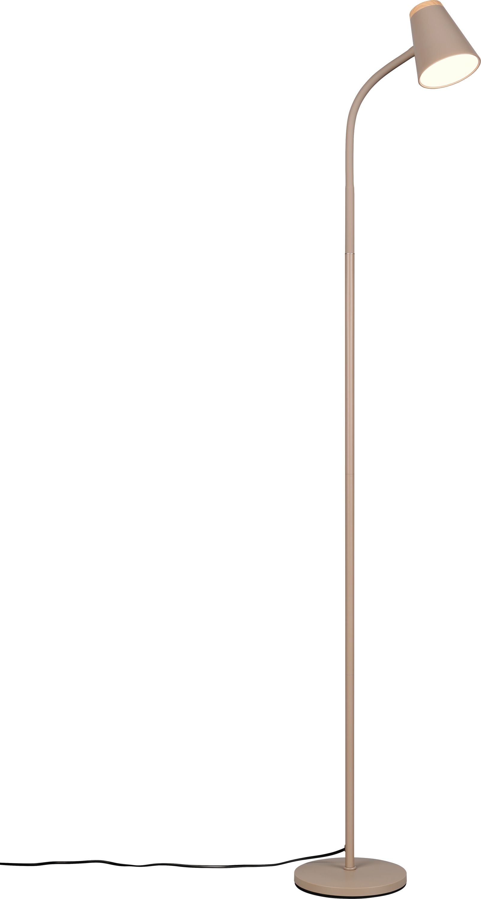 REALITY LED-Stehleuchte PONGO, R45831143, 4,5W, 500lm, 3000K, beige
