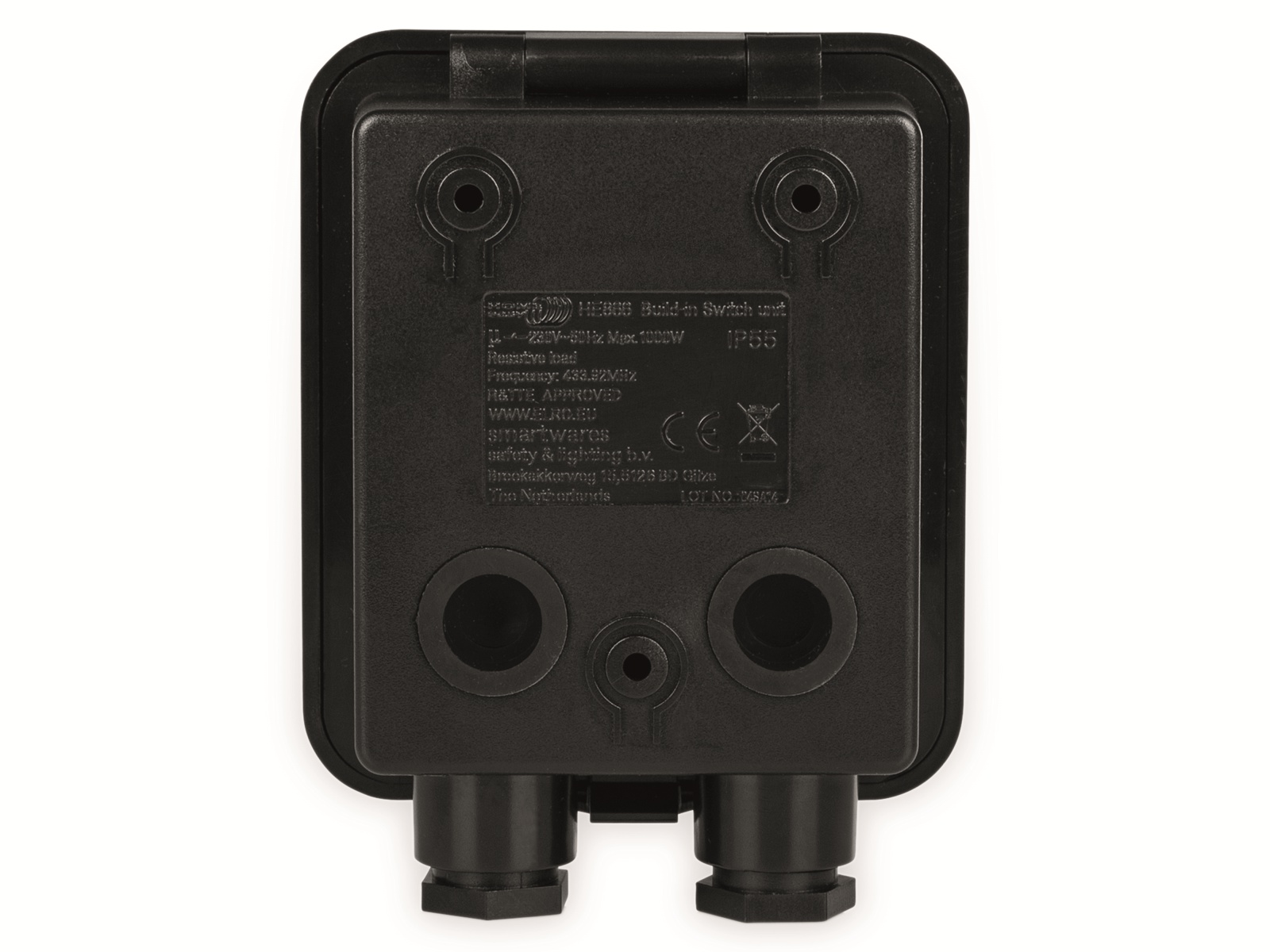 SMARTWARES Funk-Einbauschalter SH4-90451, Unterputz, Außenbereich SMARTWARES Funk-Einbauschalter SH4-90451, Unterputz, Außenbereich