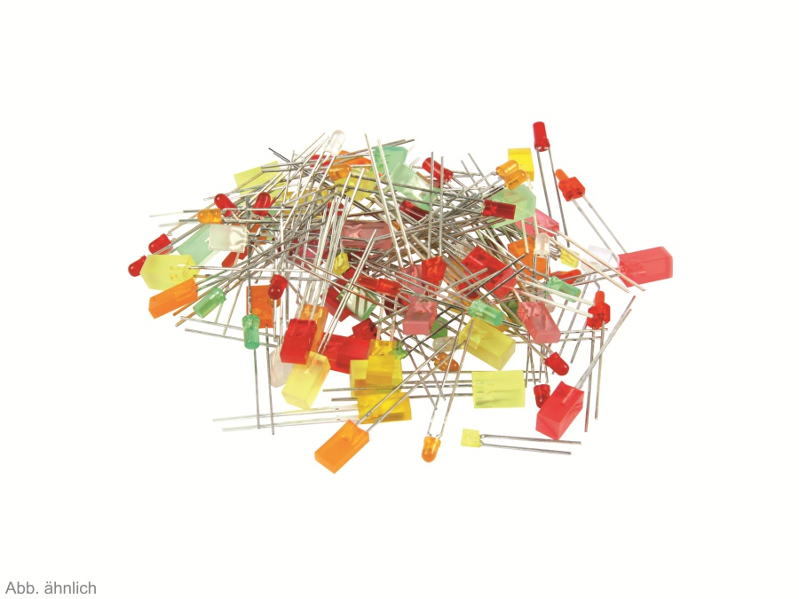 Leuchtdioden-Sortiment, 100-teilig Leuchtdioden-Sortiment, 100-teilig