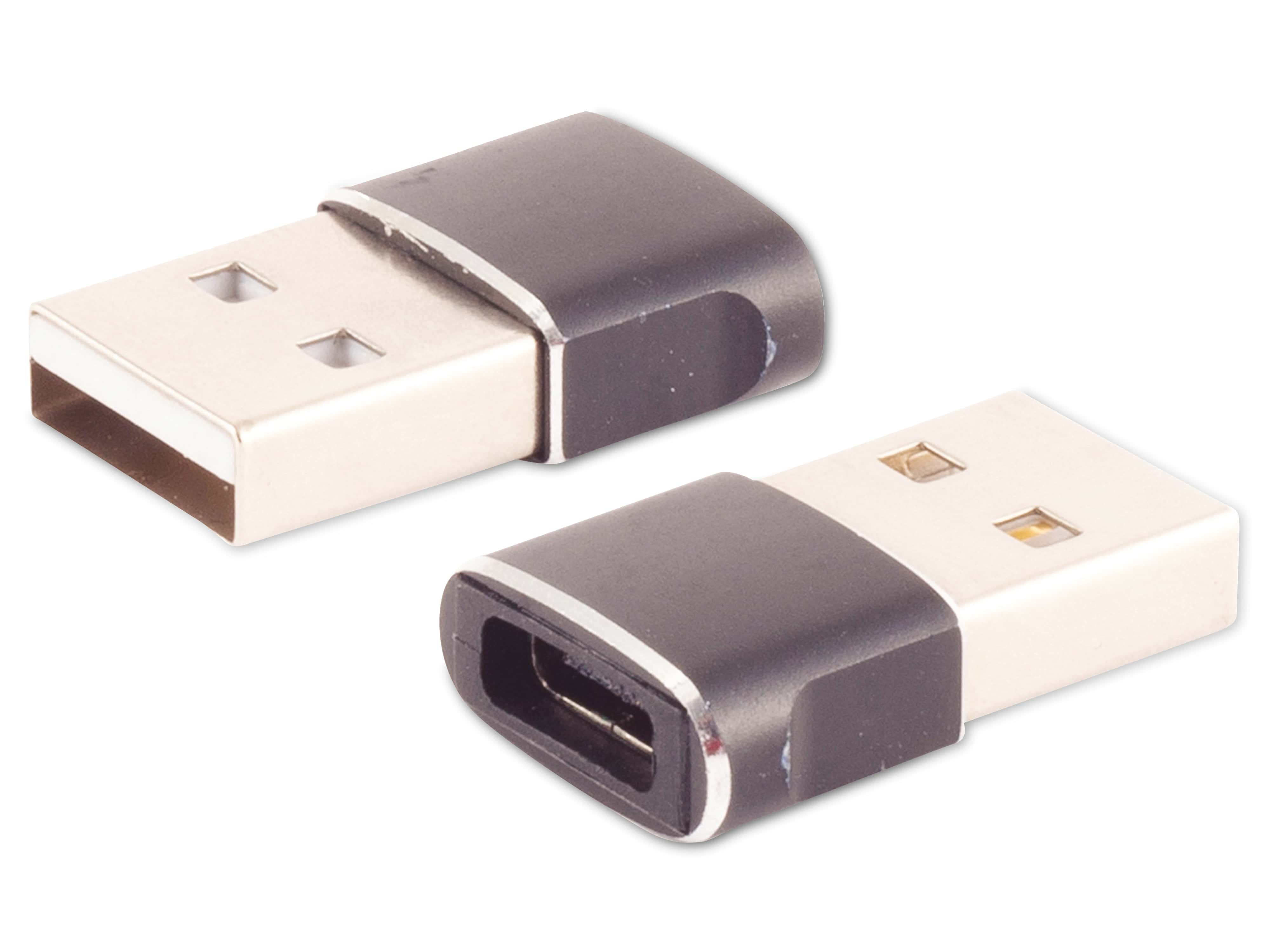 S-IMPULS USB-Adapter, USB-Buchse, 2.0, slim, Metall S-IMPULS USB-Adapter, USB-Buchse, 2.0, slim, Metall