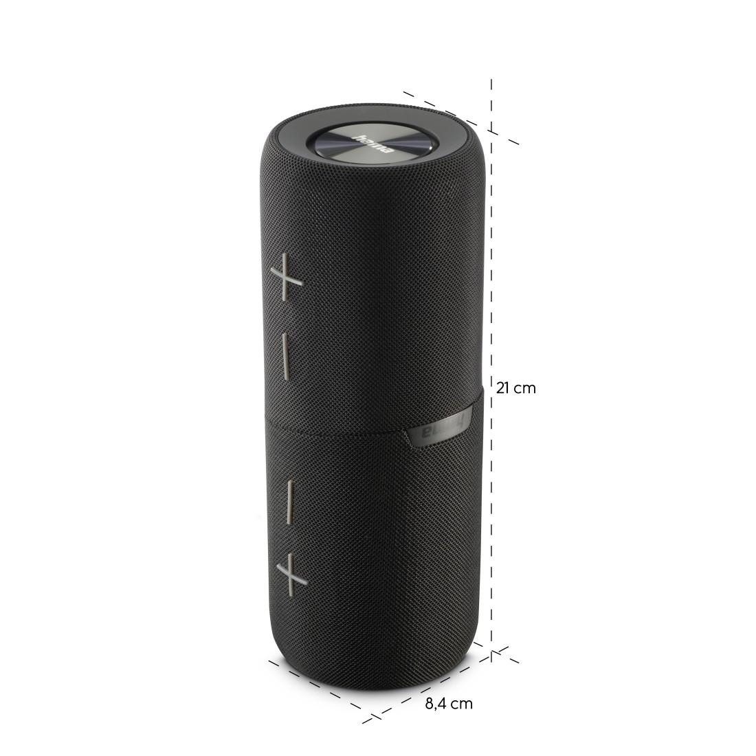 HAMA Bluetooth Lautsprecher "Twin 4.0", teilbar in 2, IP67 Wasserdicht, schwarz Bluetooth Lautsprecher "Twin 4.0", teilbar in 2, IP67 Wasserdicht, schwarz