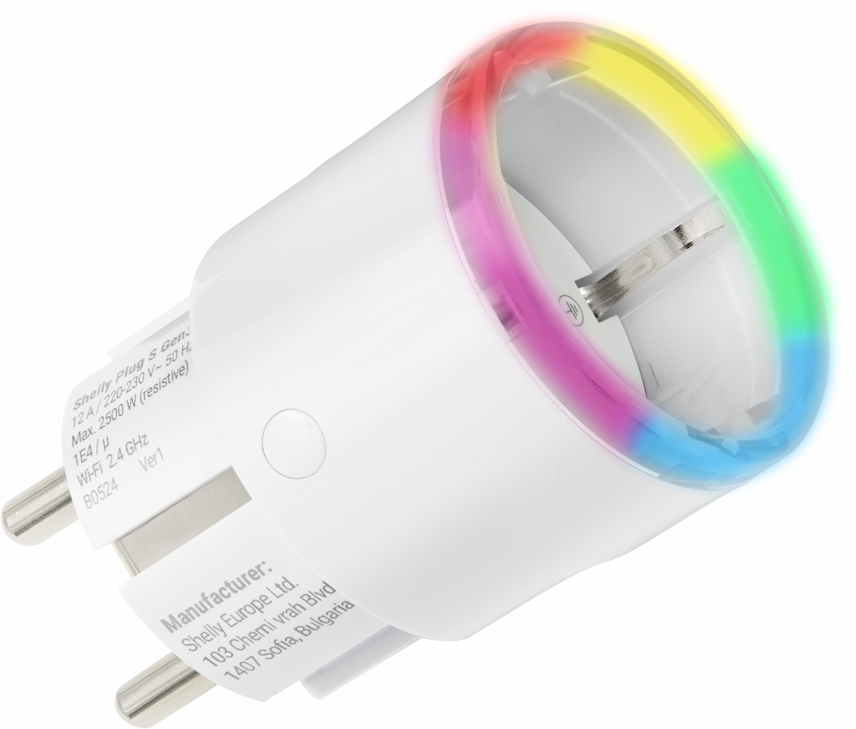 SHELLY WLAN-Steckdose Plug S Gen3, Matter, weiß SHELLY WLAN-Steckdose Plug S Gen3, Matter, weiß