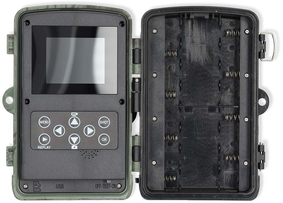 NEDIS Wildkamera WCAM180GN, 4K@10fps, 50 MP, No-Glow IR, IP65, 2,4" LCD NEDIS Wildkamera WCAM180GN, 4K@10fps, 50 MP, No-Glow IR, IP65, 2,4" LCD