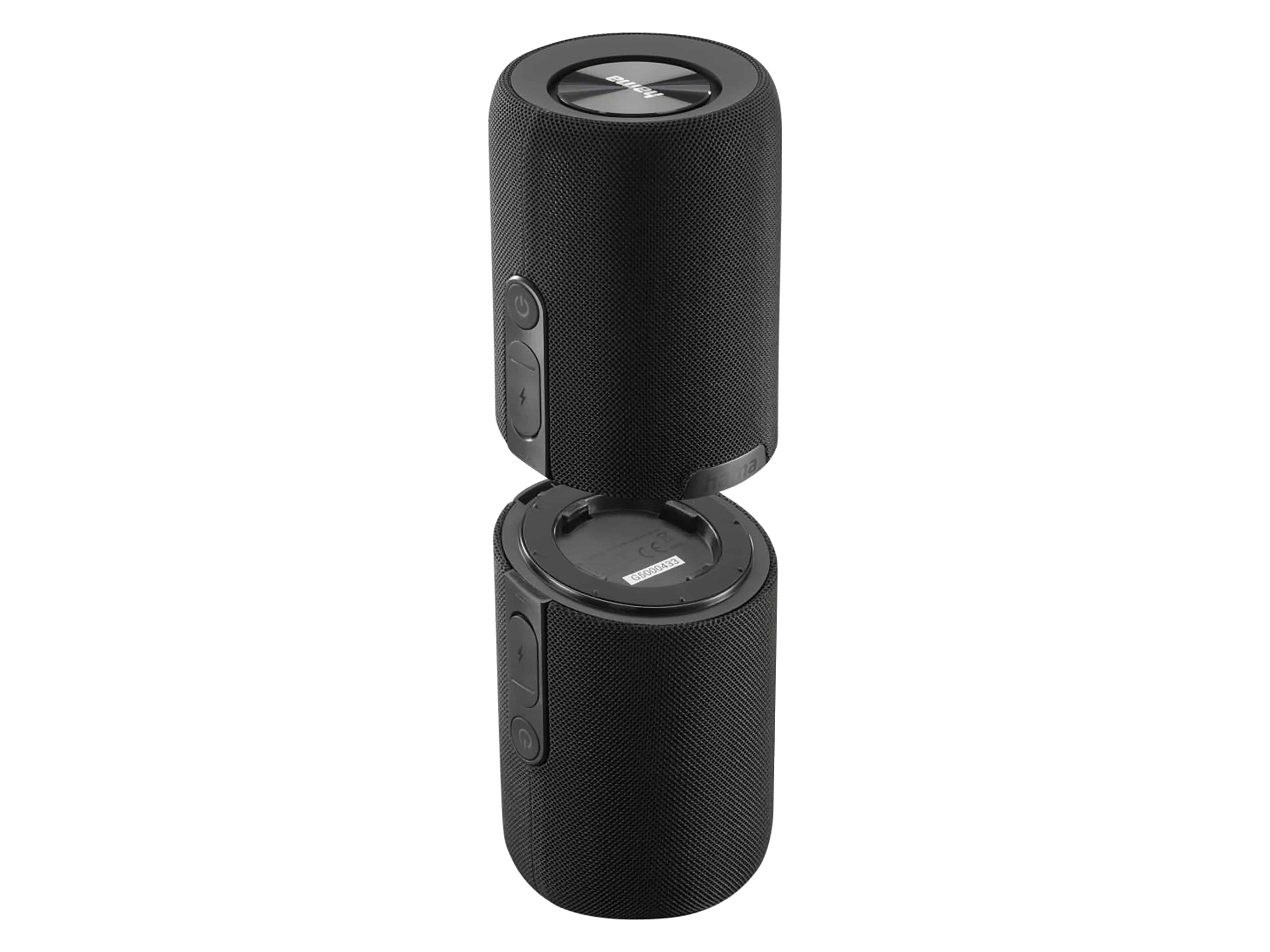 HAMA Bluetooth Lautsprecher "Twin 4.0", teilbar in 2, IP67 Wasserdicht, schwarz Bluetooth Lautsprecher "Twin 4.0", teilbar in 2, IP67 Wasserdicht, schwarz