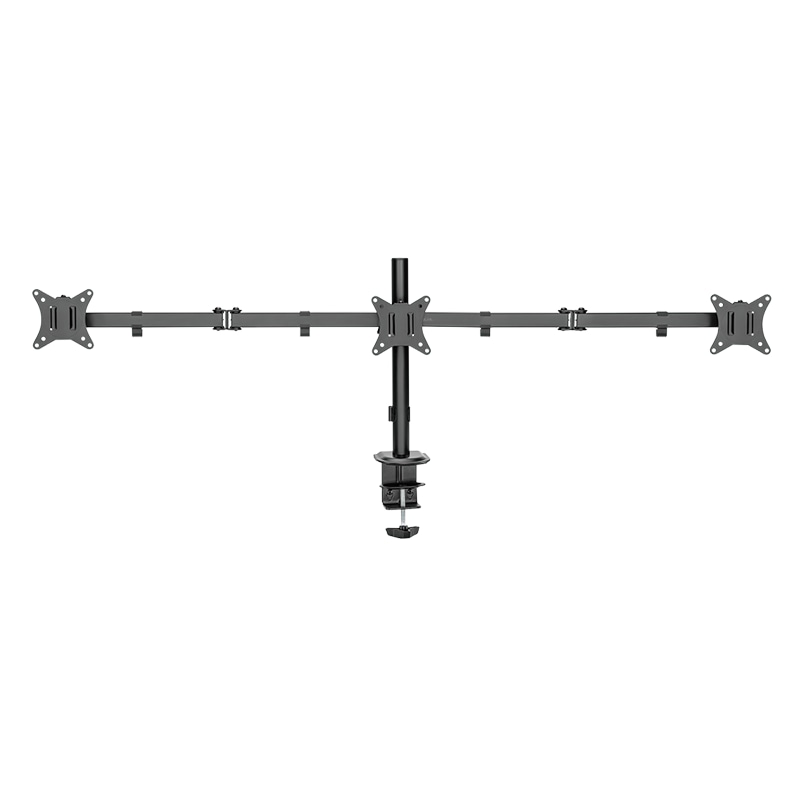 LOGILINK Monitorhalterung BP0173, 3-fach, 43,2 - 68,6 cm (17" - 27"), Aluminium
