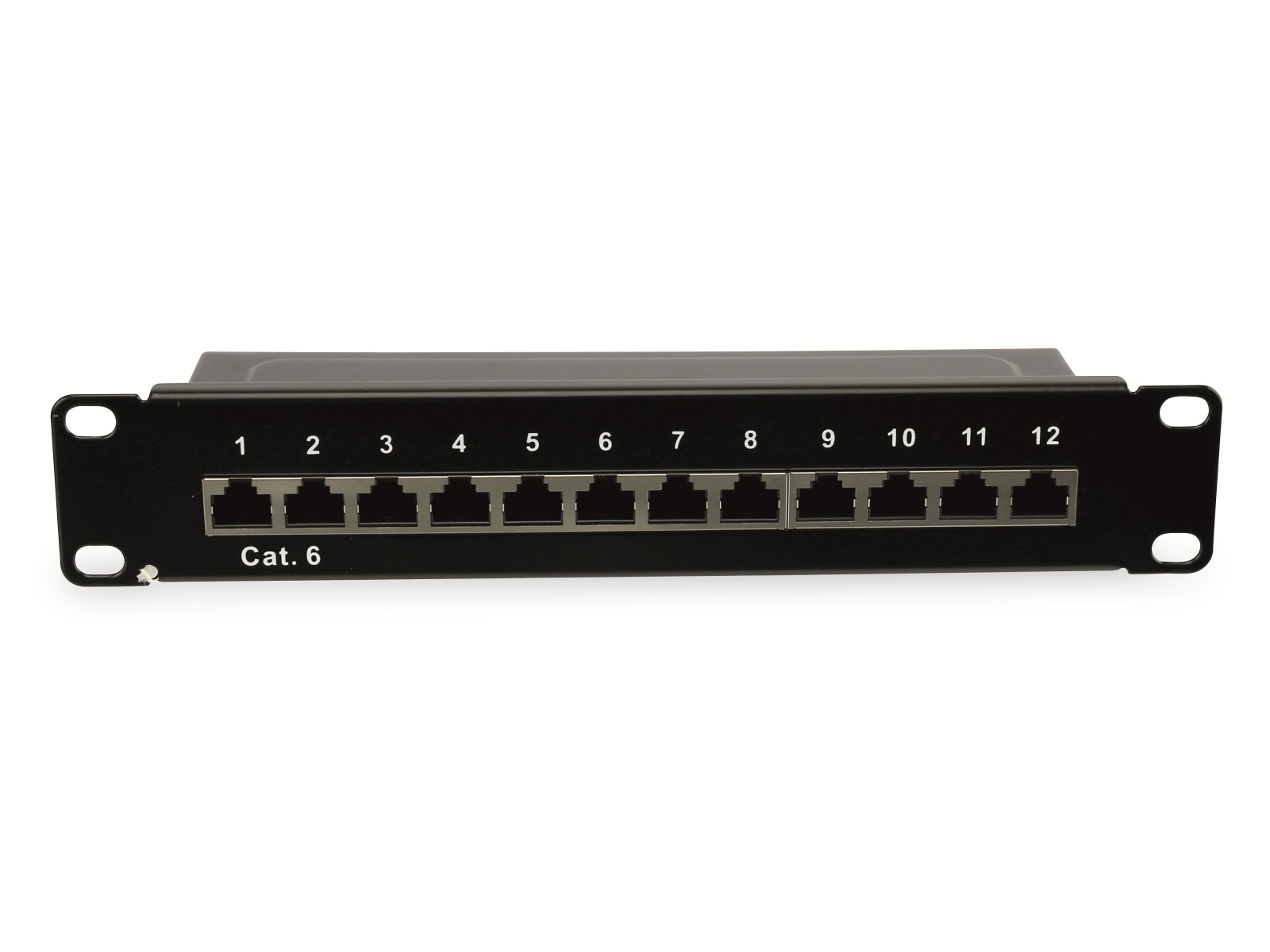 RED4POWER CAT.6 Patchpanel R4-N105S, 12-fach, 10", schwarz RED4POWER CAT.6 Patchpanel R4-N105S, 12-fach, 10", schwarz