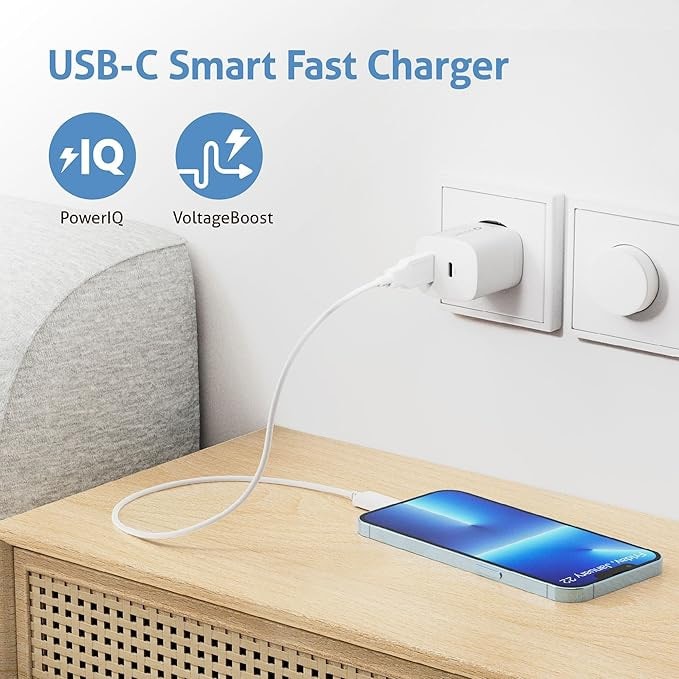 SONERO USB-C & USB-A GaN Ladegerät, X-PS121, 2 Port, 33W, weiß SONERO USB-C & USB-A GaN Ladegerät, X-PS121, 2 Port, 33W, weiß
