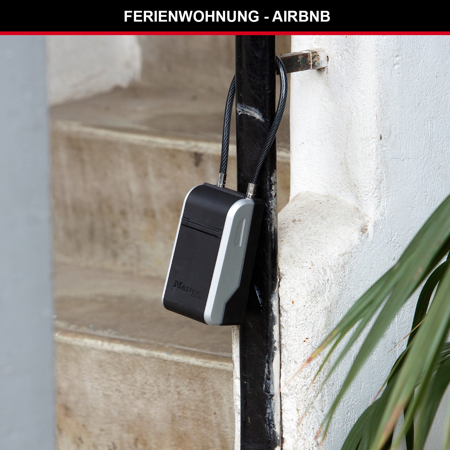 MASTERLOCK Schlüsselkasten 5482EUR, mit abnehmbarem Bügel
