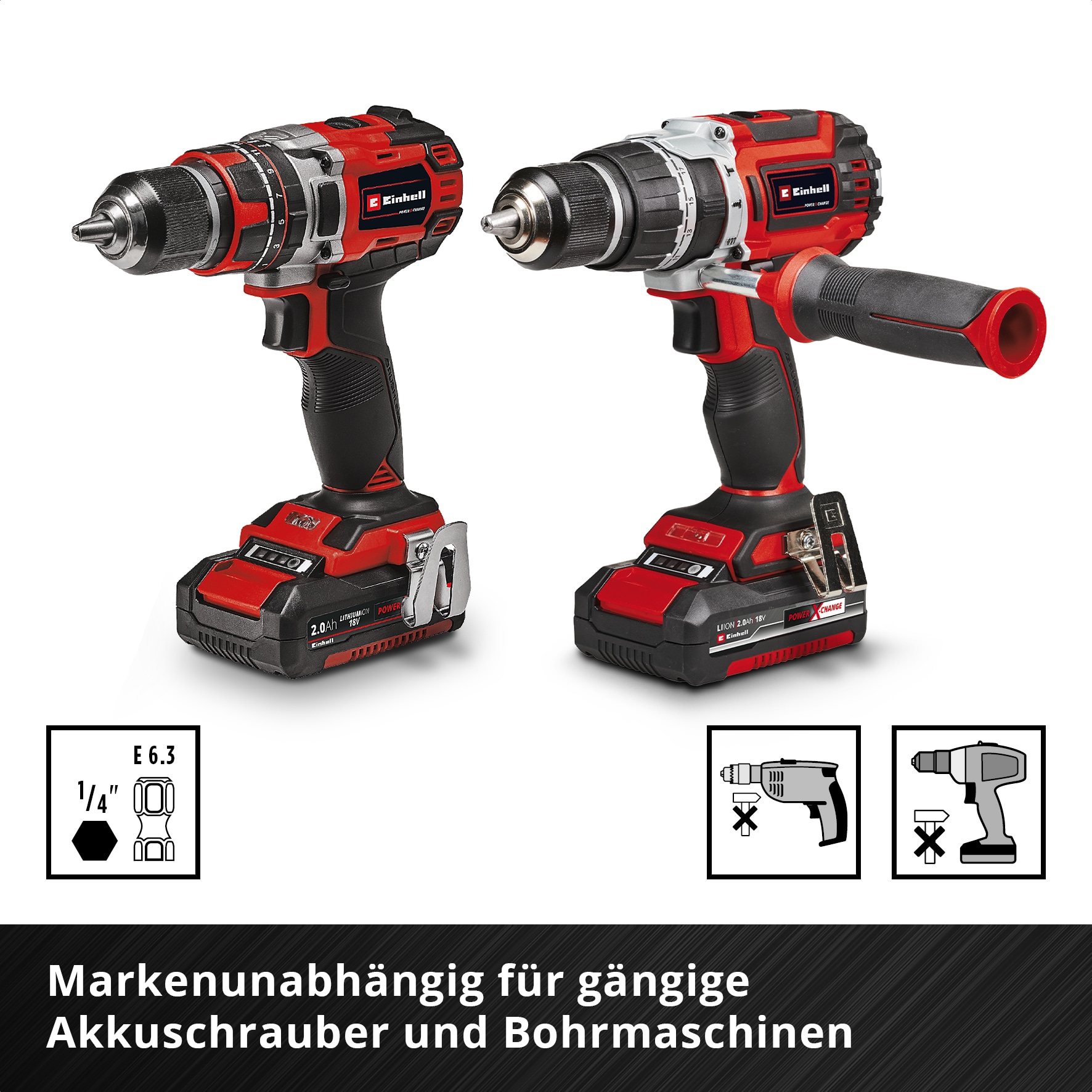 EINHELL Fliesenbohrer-Set, 51410, S-Case, 5-10 mm, 10-teilig EINHELL Fliesenbohrer-Set, 51410, S-Case, 5-10 mm, 10-teilig