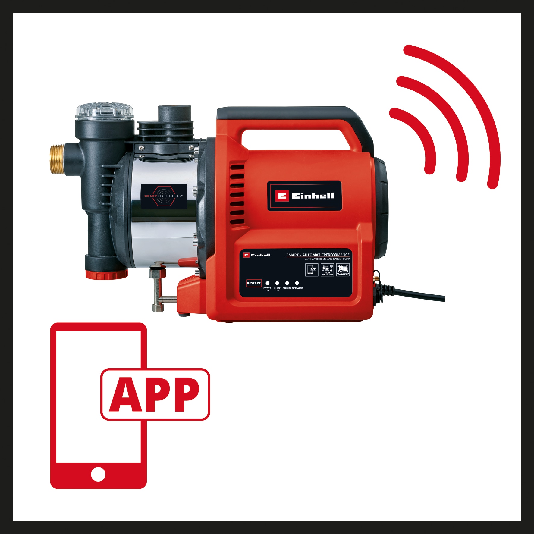 EINHELL Hauswasserautomat GE-AW 1144 SMART EINHELL Hauswasserautomat GE-AW 1144 SMART