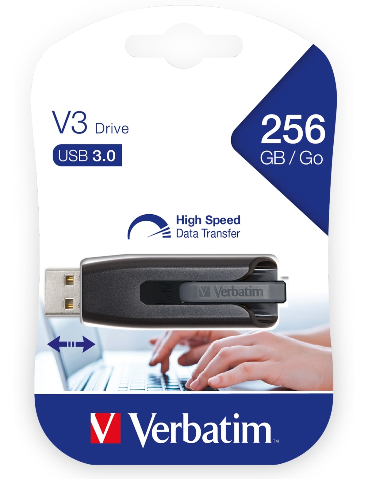VERBATIM USB3.0 Speicherstick V3 Store n Go, 256 GB Verbatim USB3.0 Speicherstick V3 Store n Go, 256 GB