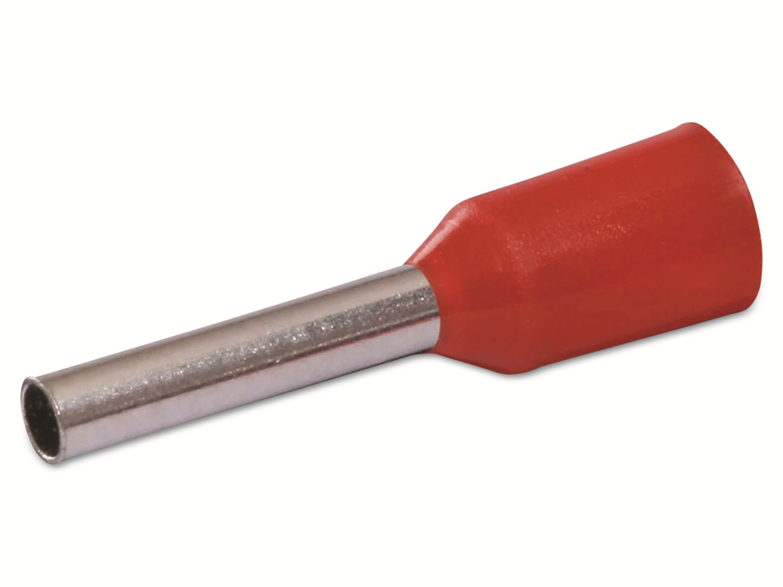 QUADRIOS Aderendhülse, 22C427, 1 mm², Rot, Teilisoliert, 100 Stück QUADRIOS Aderendhülse, 22C427, 1 mm², Rot, Teilisoliert, 100 St.