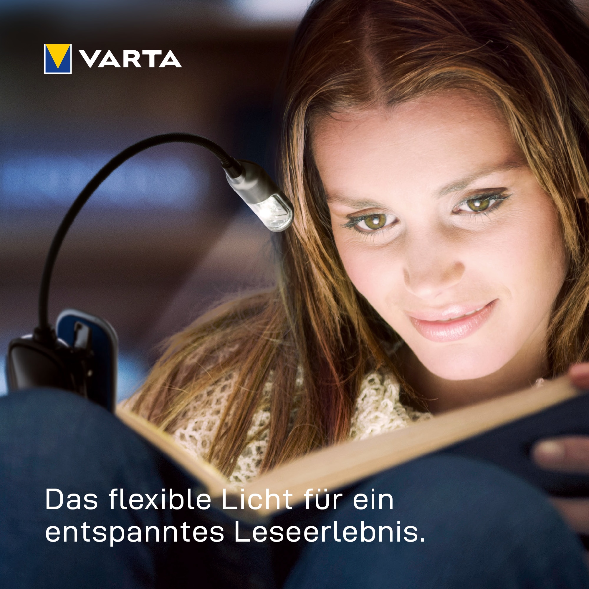 VARTA LED-Buchleuchte Easy Line, 9 lm, Batteriebetrieb VARTA LED-Buchleuchte Easy Line, 9 lm, Batteriebetrieb
