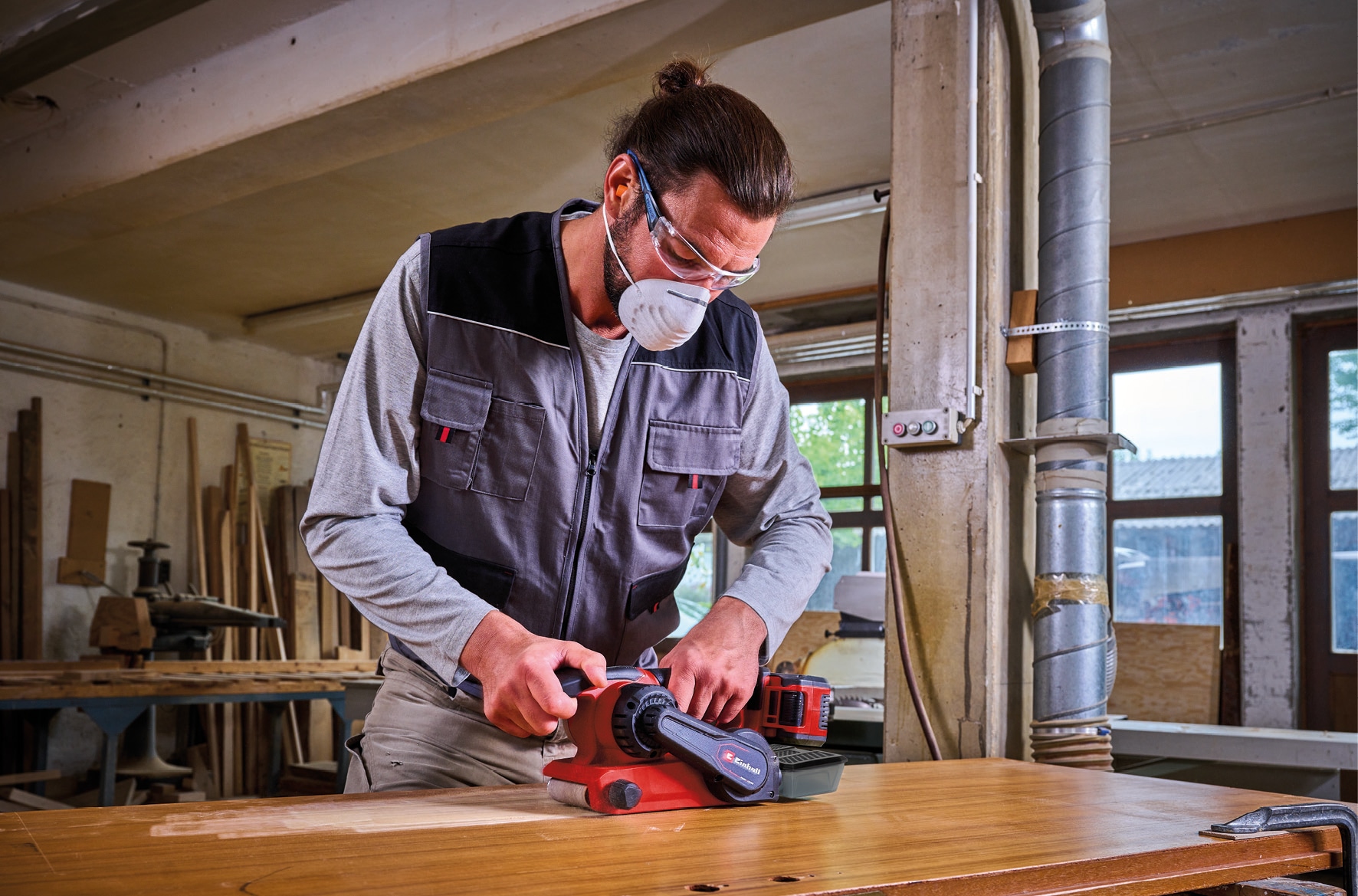 EINHELL PROFESSIONAL Akku-Bandschleifer TP-BS 18/457 Li BL, Solo EINHELL PROFESSIONAL Akku-Bandschleifer TP-BS 18/457 Li BL, Solo
