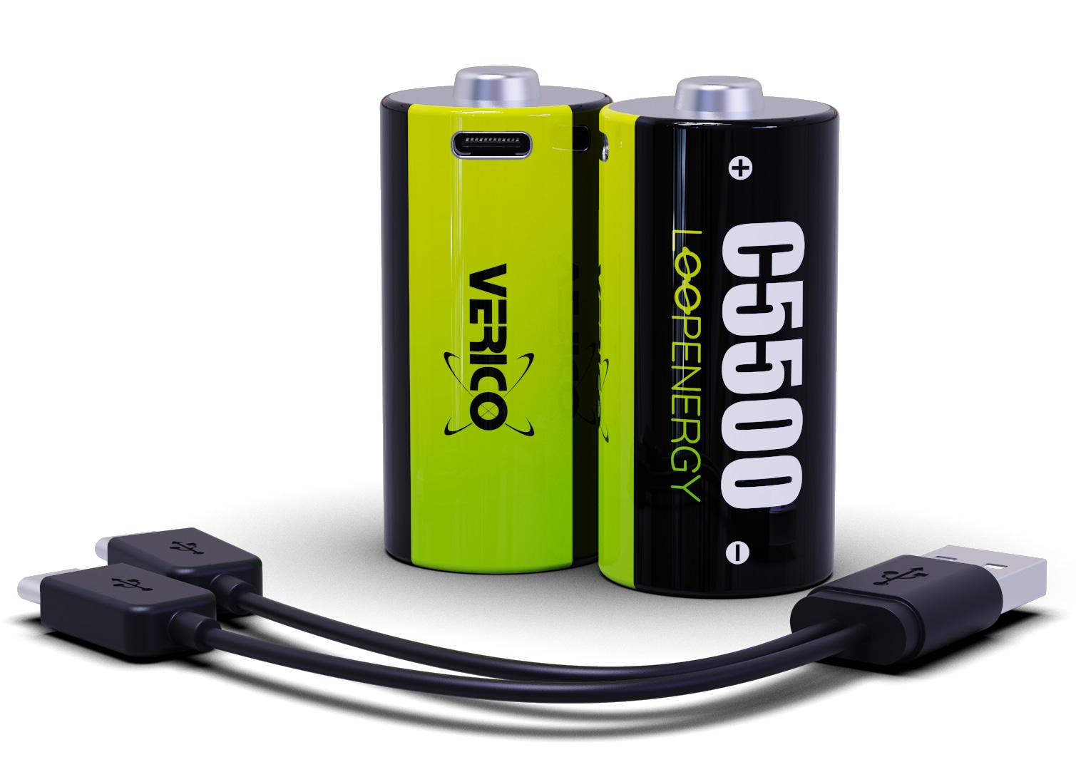 VERICO Li-Ion-Akku Loop Energy C Baby Akku 3.700 mAh, 2 Stück VERICO Li-Ion-Akku Loop Energy C Baby Akku 3.700 mAh, 2 Stück