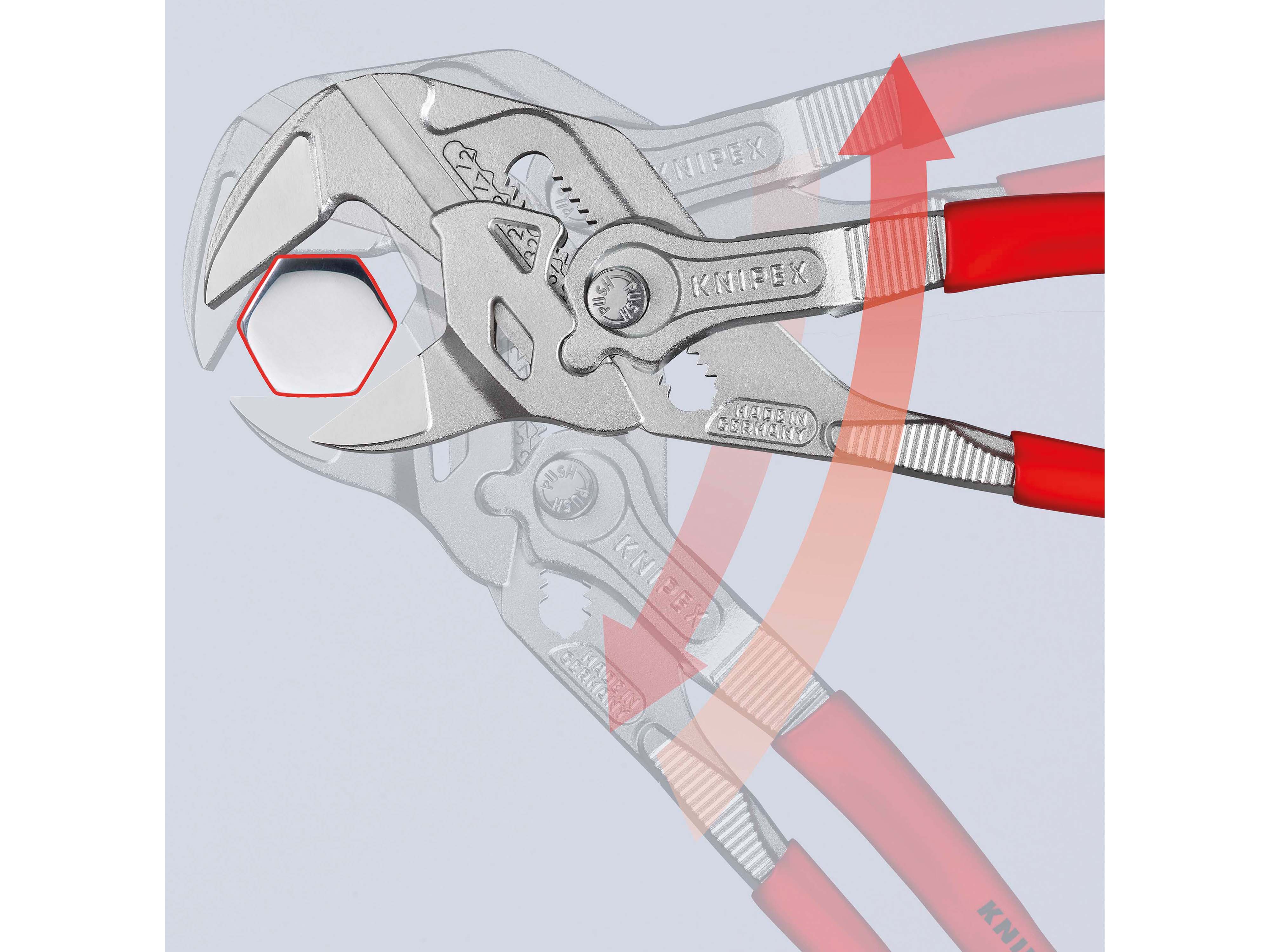 KNIPEX Zangenschlüssel, 250 mm, 86 03 250 KNIPEX Zangenschlüssel, 250 mm, 86 03 250