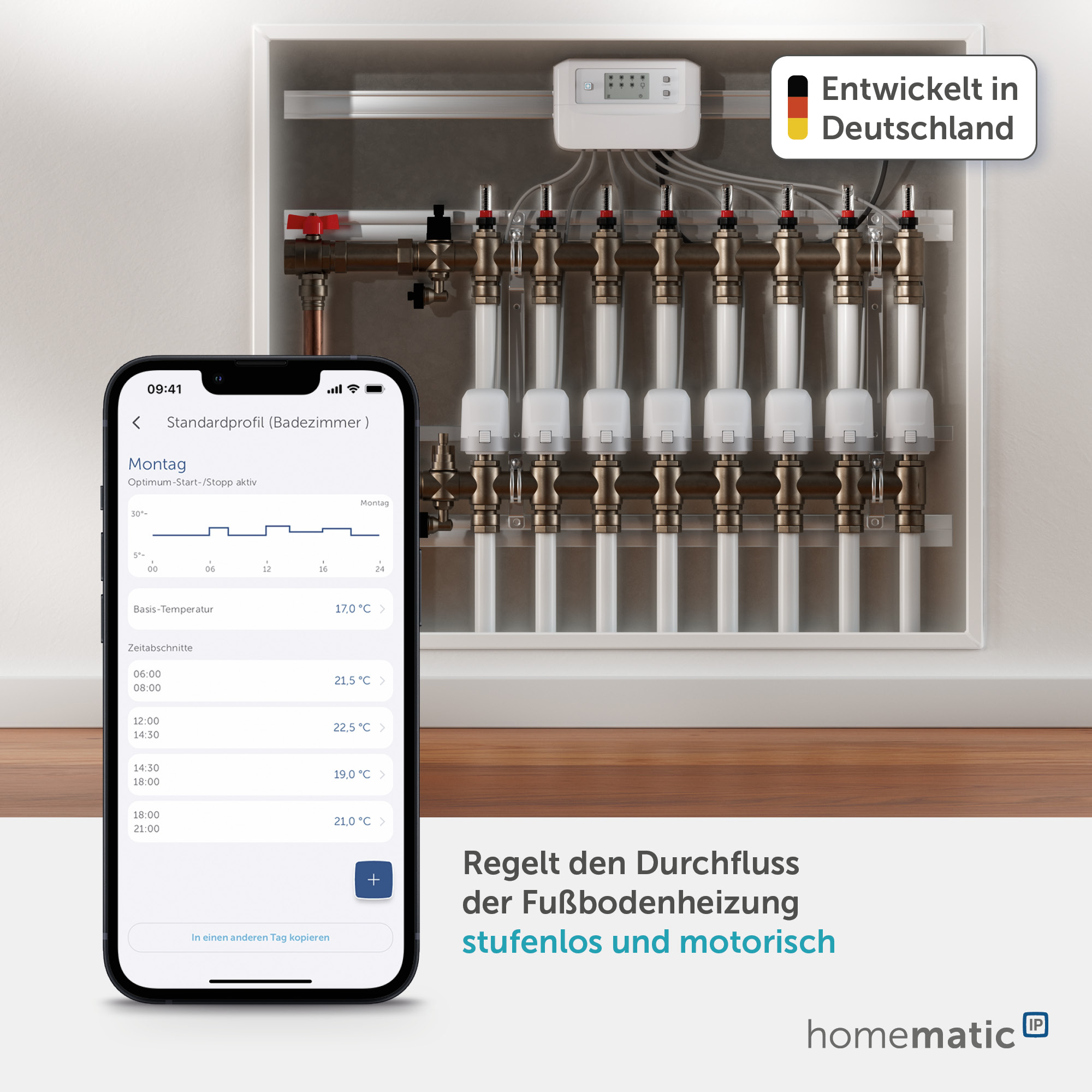HOMEMATIC IP Smart Home 153309A0, Stellantrieb motorisch HOMEMATIC IP Smart Home 153309A0, Stellantrieb motorisch