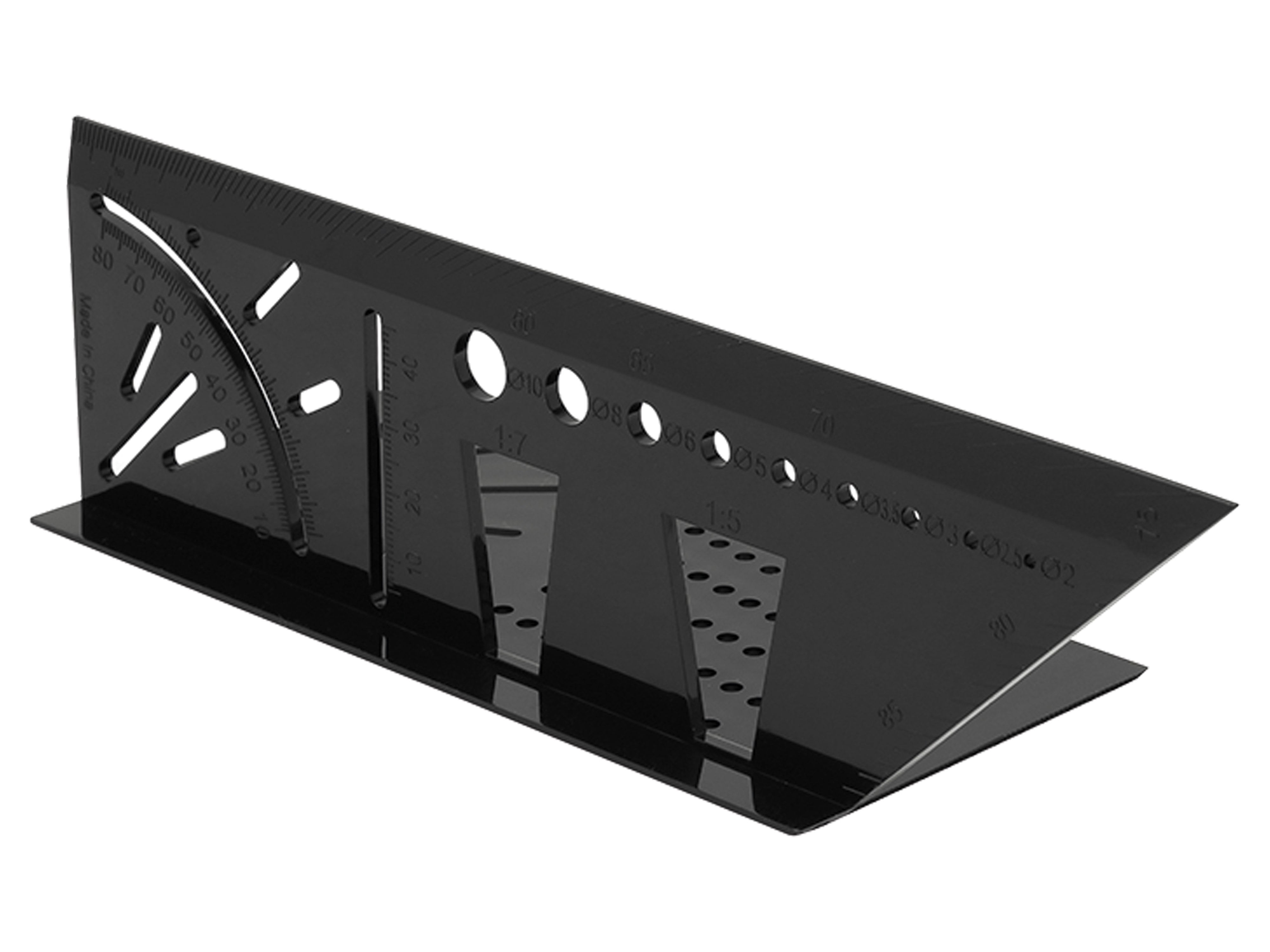 SINTRON Tools 3D Gehrungswinkel 207910, Kunststoff, schwarz SINTRON Tools 3D Gehrungswinkel 207910, Kunststoff, schwarz