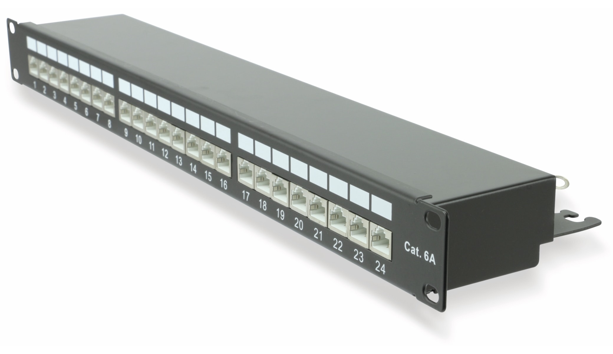 RED4POWER CAT.6a Patchpanel R4-N119S, 24-fach, 19", schwarz RED4POWER CAT.6a Patchpanel R4-N119S, 24-fach, 19", schwarz