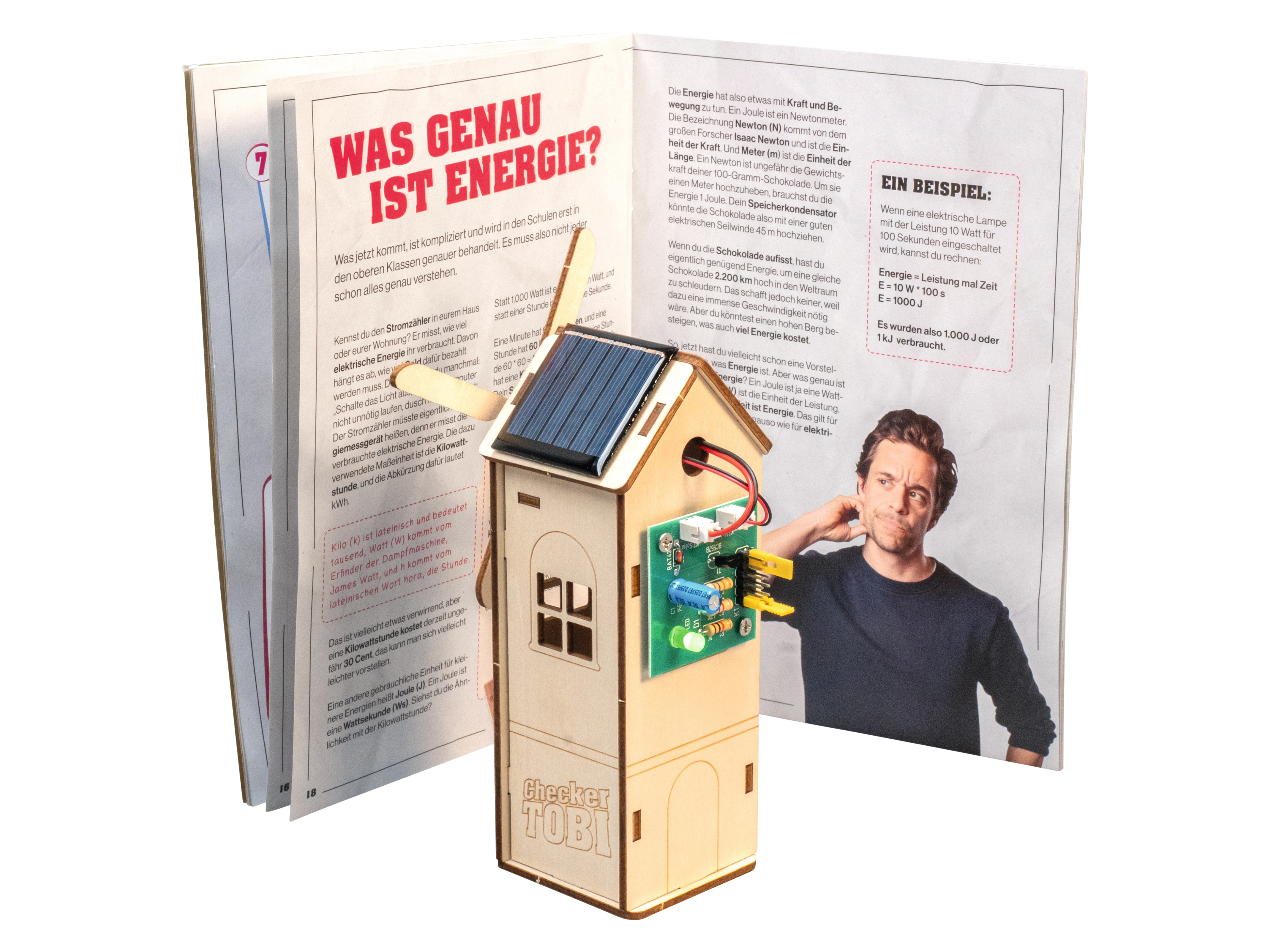 FRANZIS CheXperiment Strom- & Solar-Check, Checker Tobi, 67268 FRANZIS CheXperiment Strom- & Solar-Check, Checker Tobi, 67268