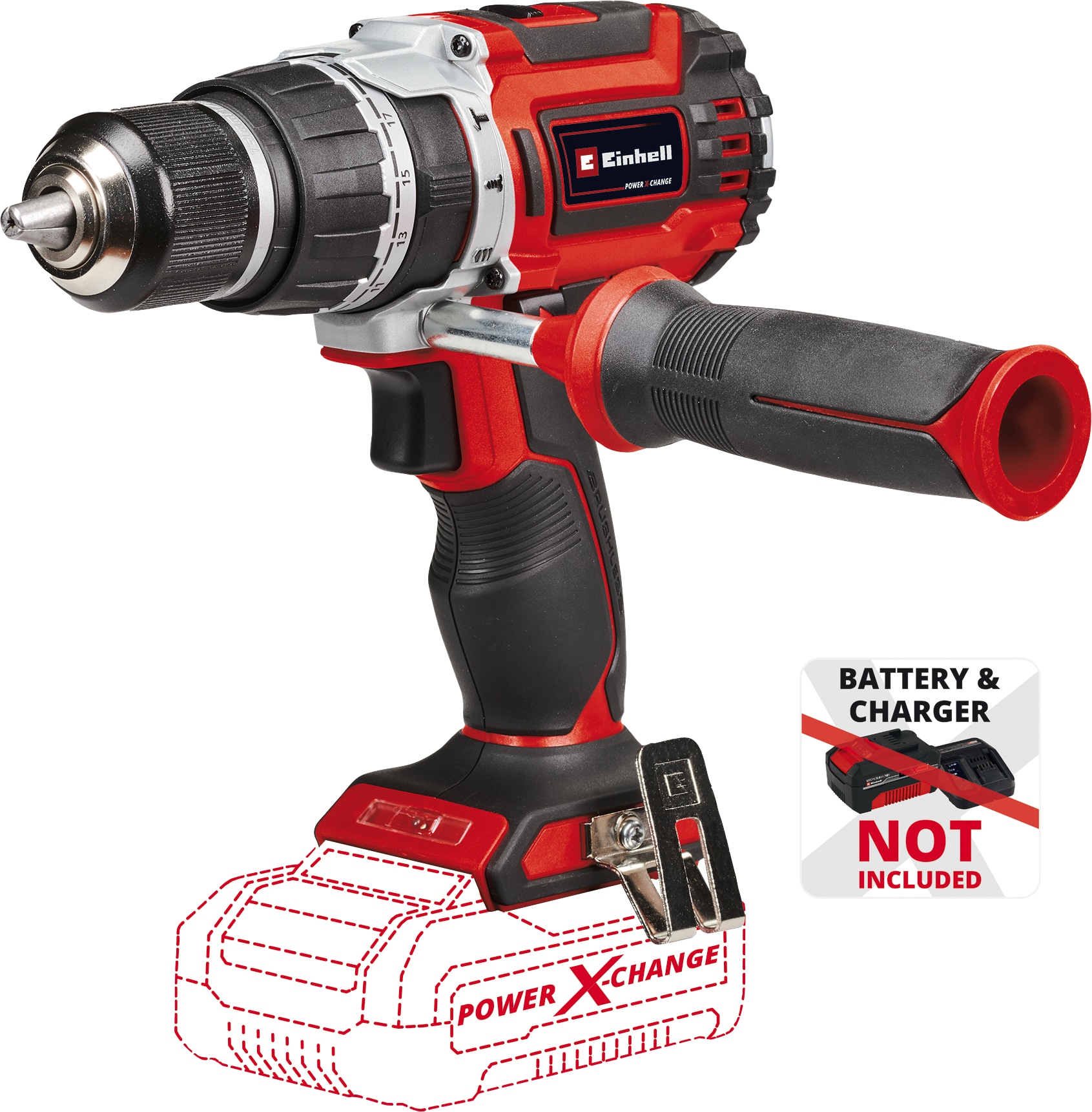 EINHELL PROFESSIONAL Akku-Schlagbohrschrauber TP-CD 18/60 Li- i BL, Solo EINHELL Akku-Schlagbohrschrauber TP-CD 18/60 Li- i BL, Solo