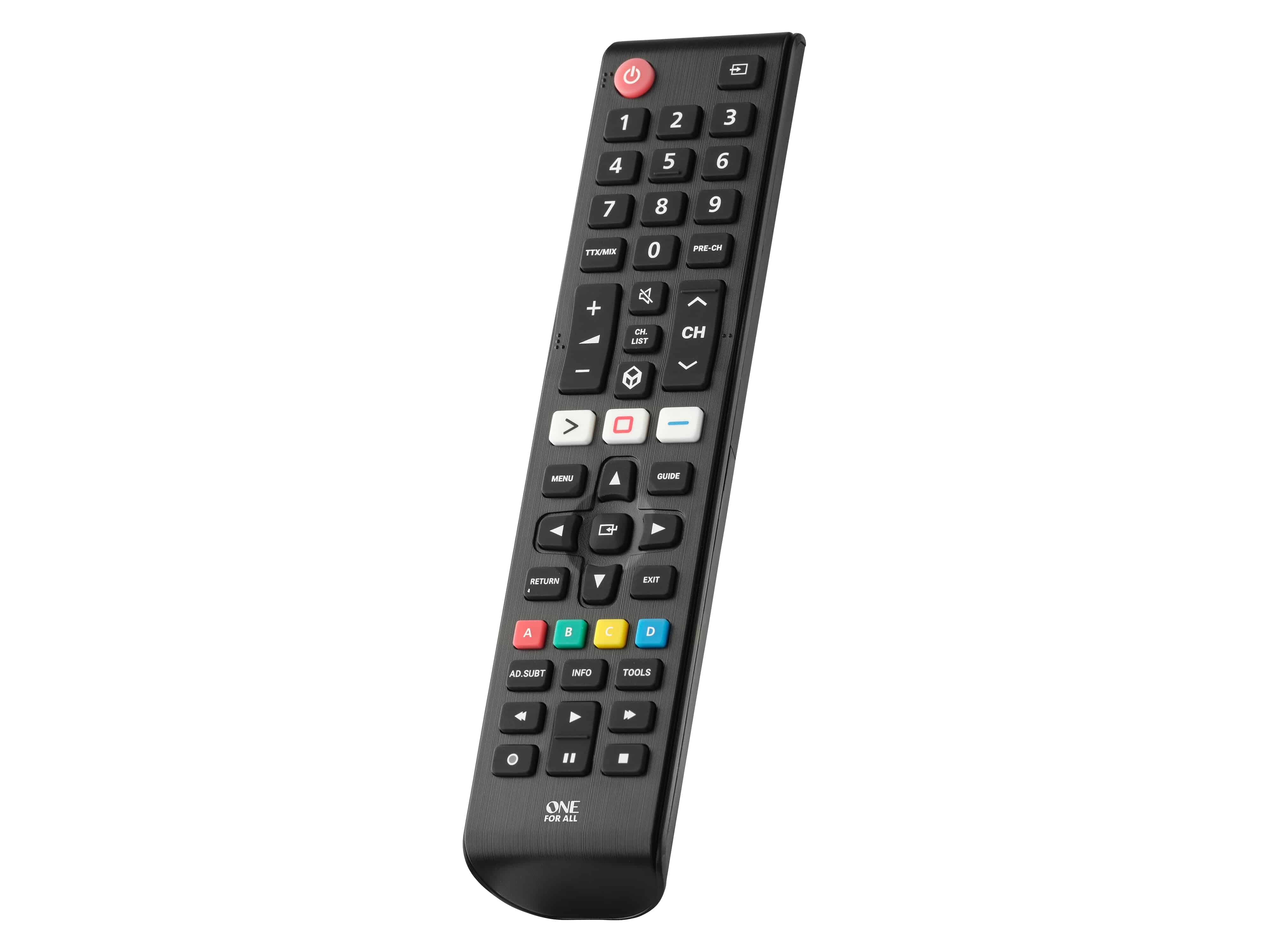 ONE FOR ALL Ersatzfernbedienung Samsung 2.0, URC 4910 ONE FOR ALL Ersatzfernbedienung Samsung 2.0, URC 4910