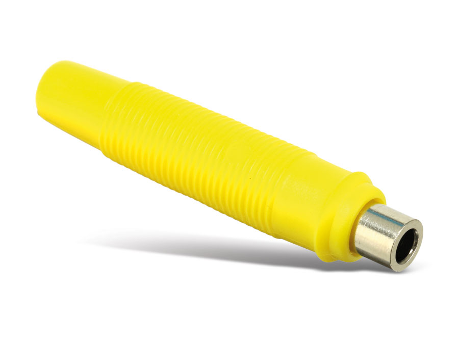 S-IMPULS 4 mm Kupplung, gelb S-IMPULS 4 mm Kupplung, gelb