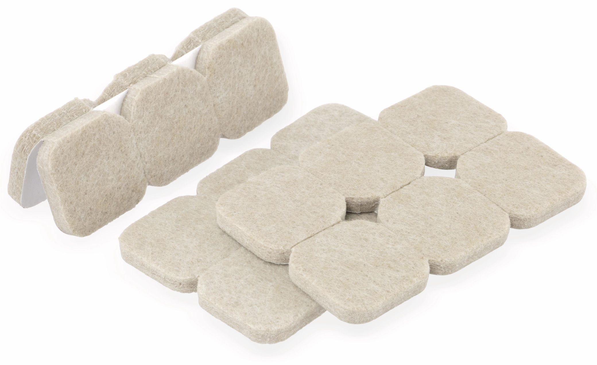 EUROTOOLS Filzgleiter 339-NBFR, 28x28 mm, 18 Stück EUROTOOLS Filzgleiter 339-NBFR, 28x28 mm, 18 Stück