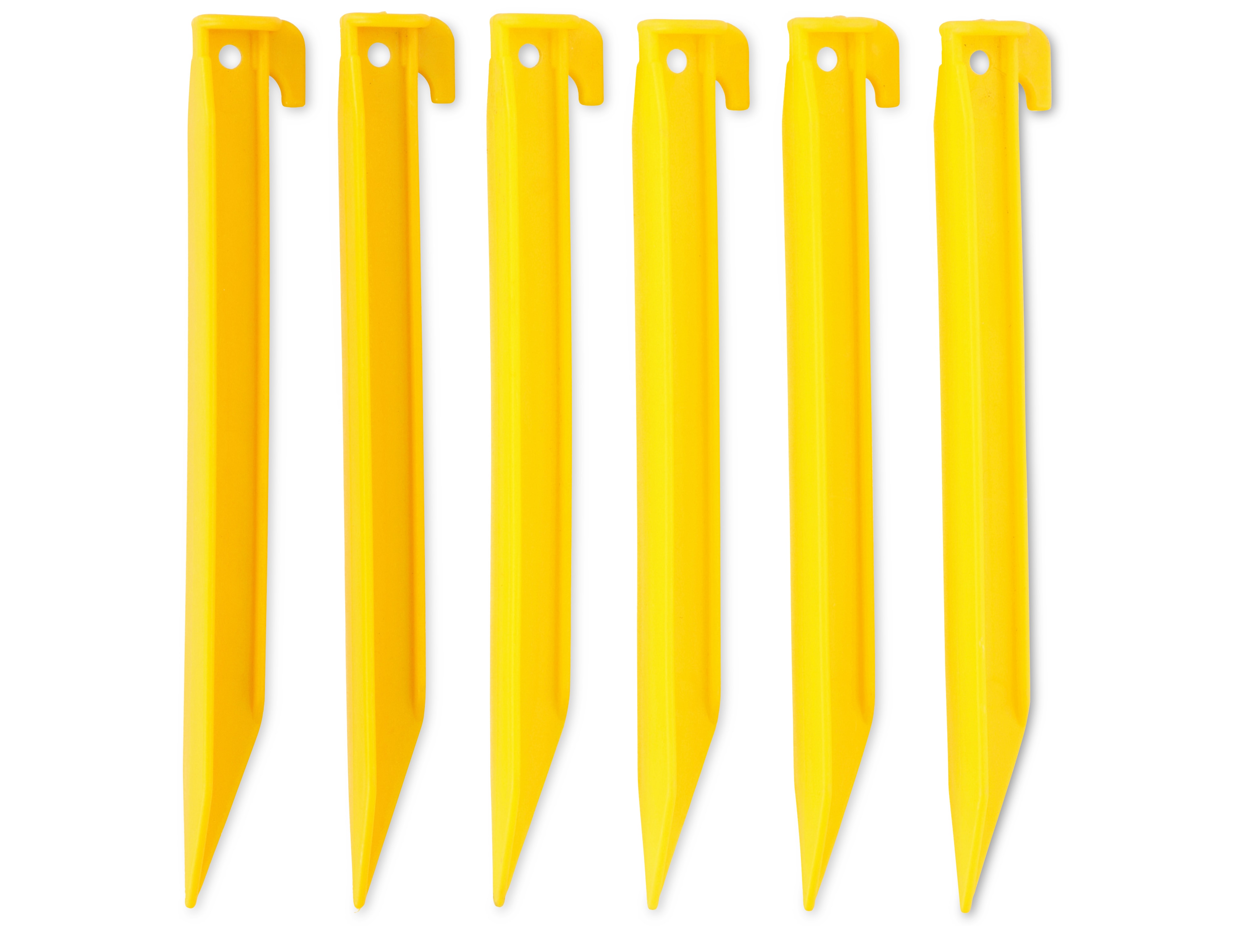Zeltheringe, 6 Stück, 22 cm Zeltheringe, 6 Stück, 22 cm