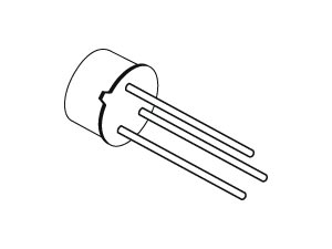 Transistor BC161-16, PNP, 60 V, 1 A, TO39 Transistor BC161-16, NPN, 60 V, 1 A, TO39