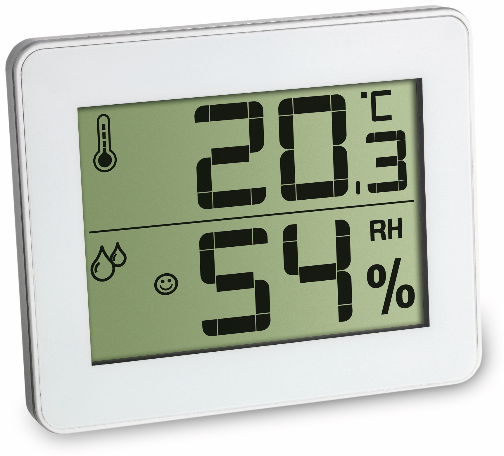 TFA Digitales Thermo-Hygrometer 30.5033.02, weiß TFA Digitales Thermo-Hygrometer 30.5033.02, weiß