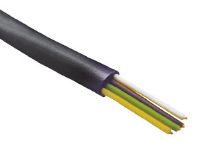 S-IMPULS Telefon-Flachkabel, schwarz, 50 m S-IMPULS Telefon-Flachkabel, schwarz, 50 m
