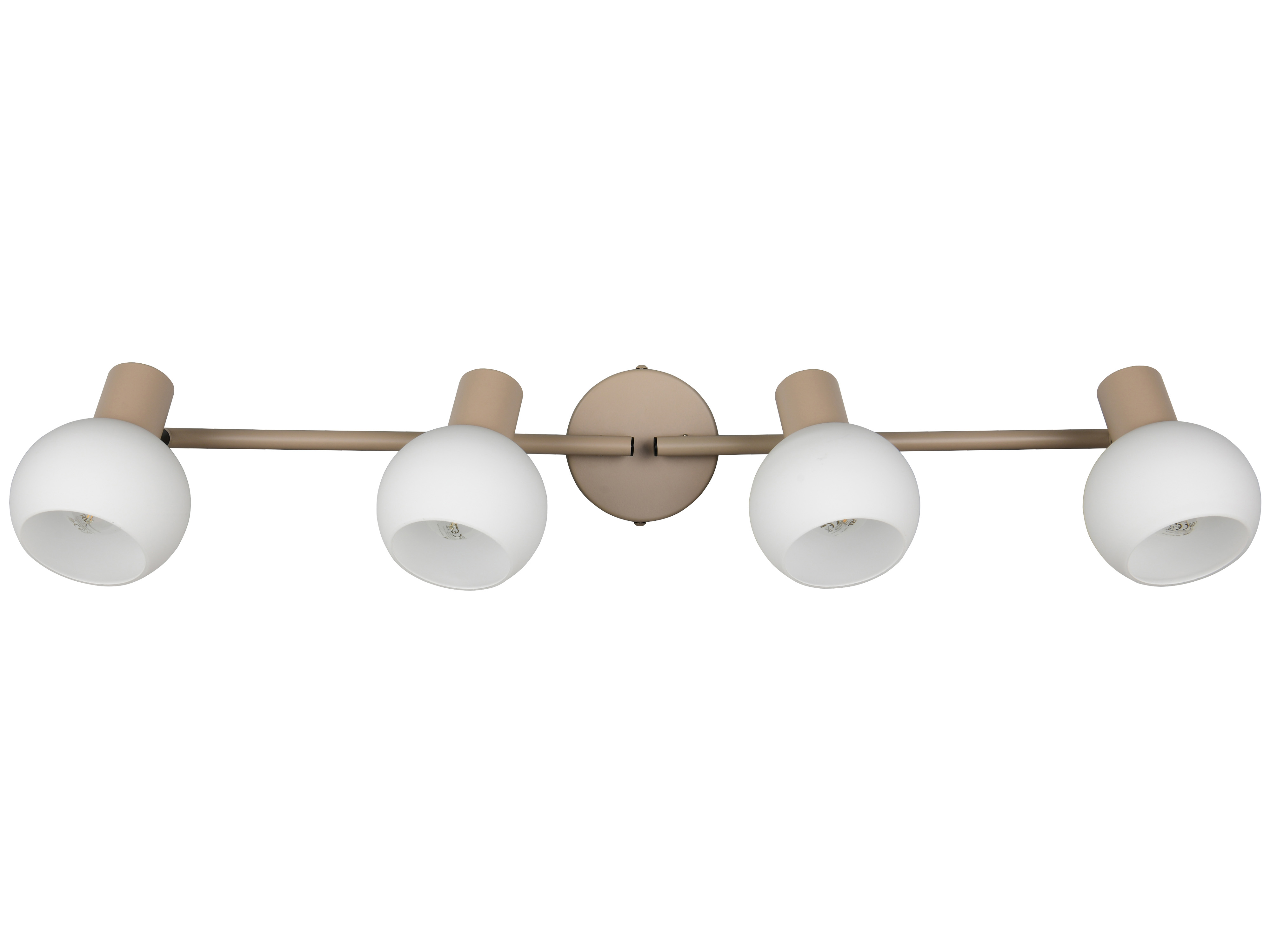 REALITY Deckenleuchte 4 flg. Boba R86374043, E14, ohne LM, IP20, beige REALITY Deckenleuchte 4 flg. Boba R86374043, E14, ohne LM, IP20, beige