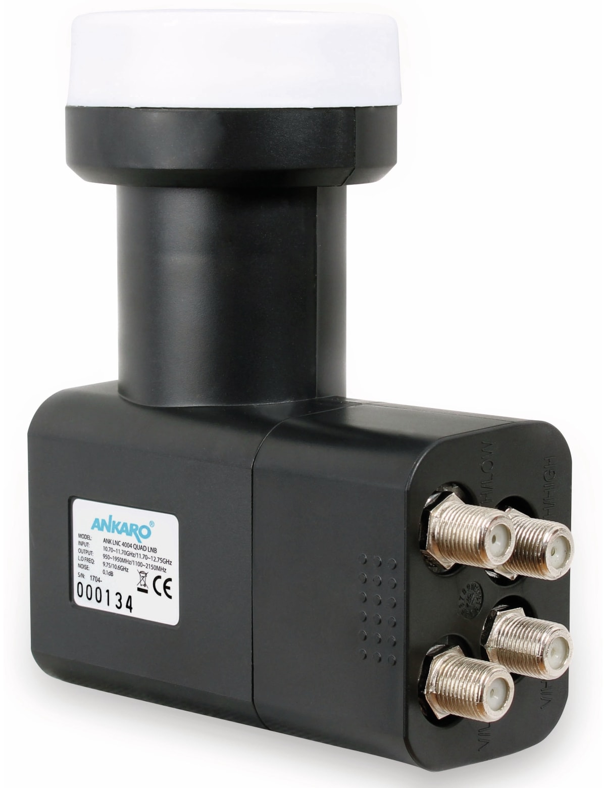 ANKARO Quad-LNB LNC 4004 ANKARO Quad-LNB LNC 4004