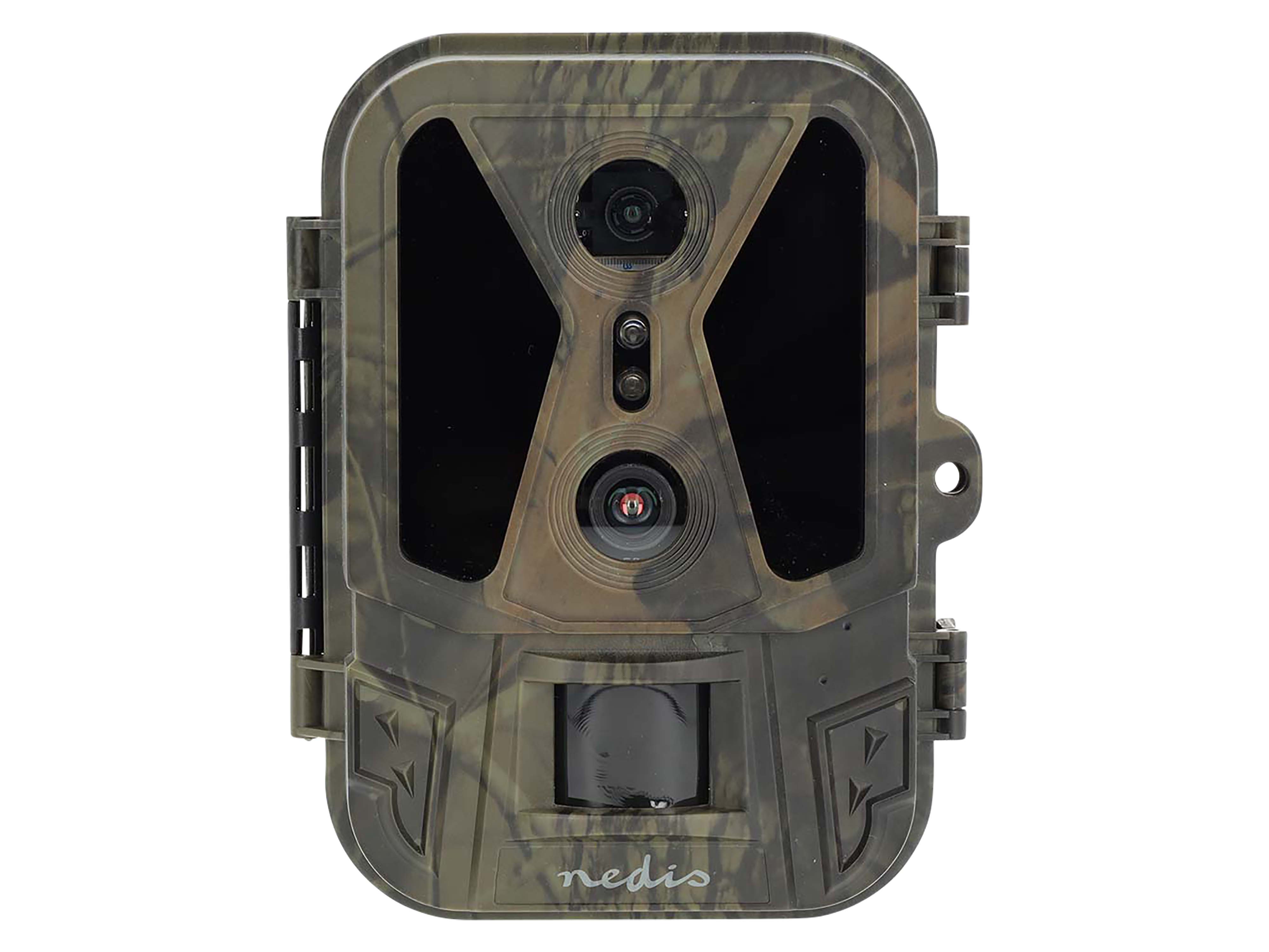 NEDIS Wildkamera WCAM280GN, 4K@10fps, 8 MPixel CMOS, IP65, Schwarz No-Glow IR, Nachtsicht, 25 m, 2,4" LCD NEDIS Wildkamera WCAM280GN, 4K@10fps, 8 MPixel CMOS, IP65, Schwarz No-Glow IR, Nachtsicht, 25 m, 2,4" LCD